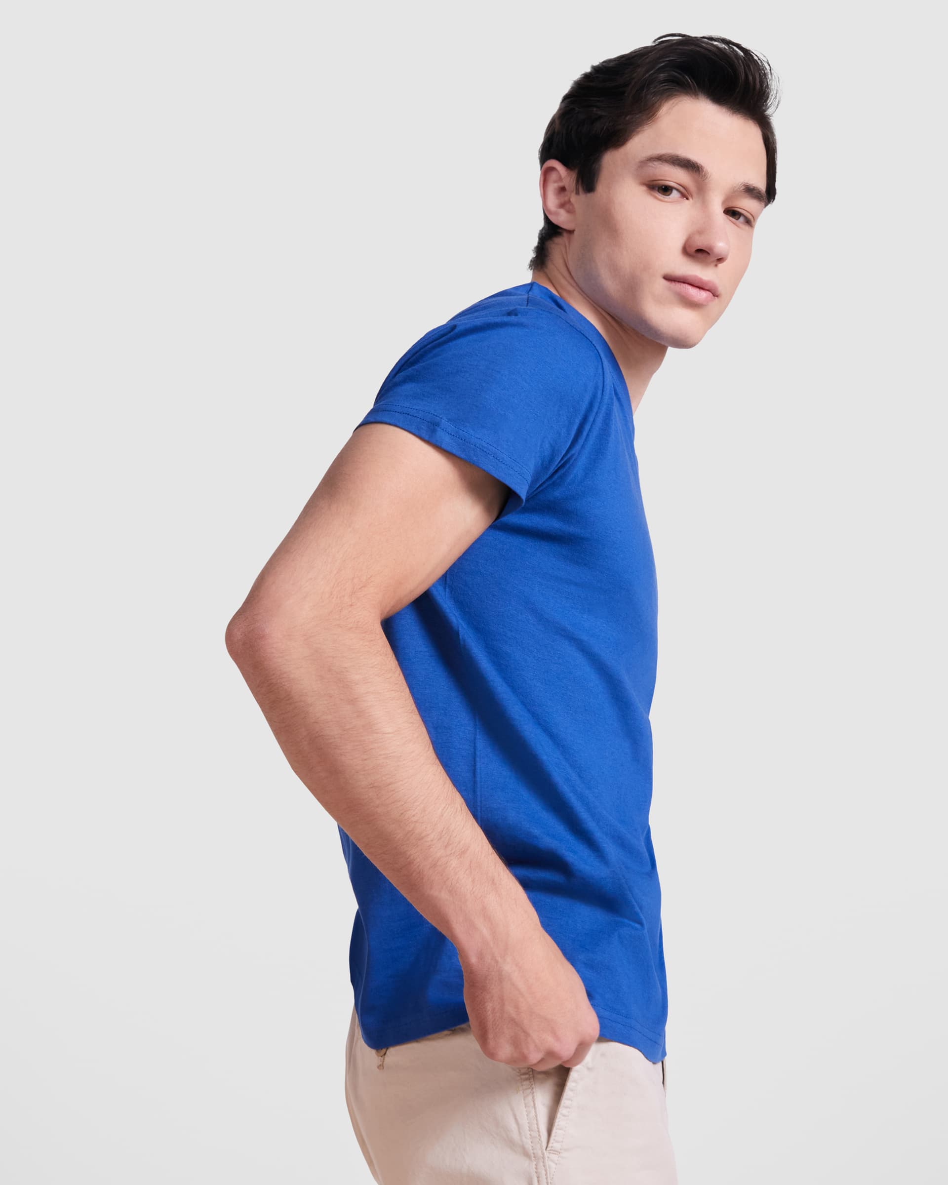 Camiseta de Manga Corta 100% Algodón para Uso Diario