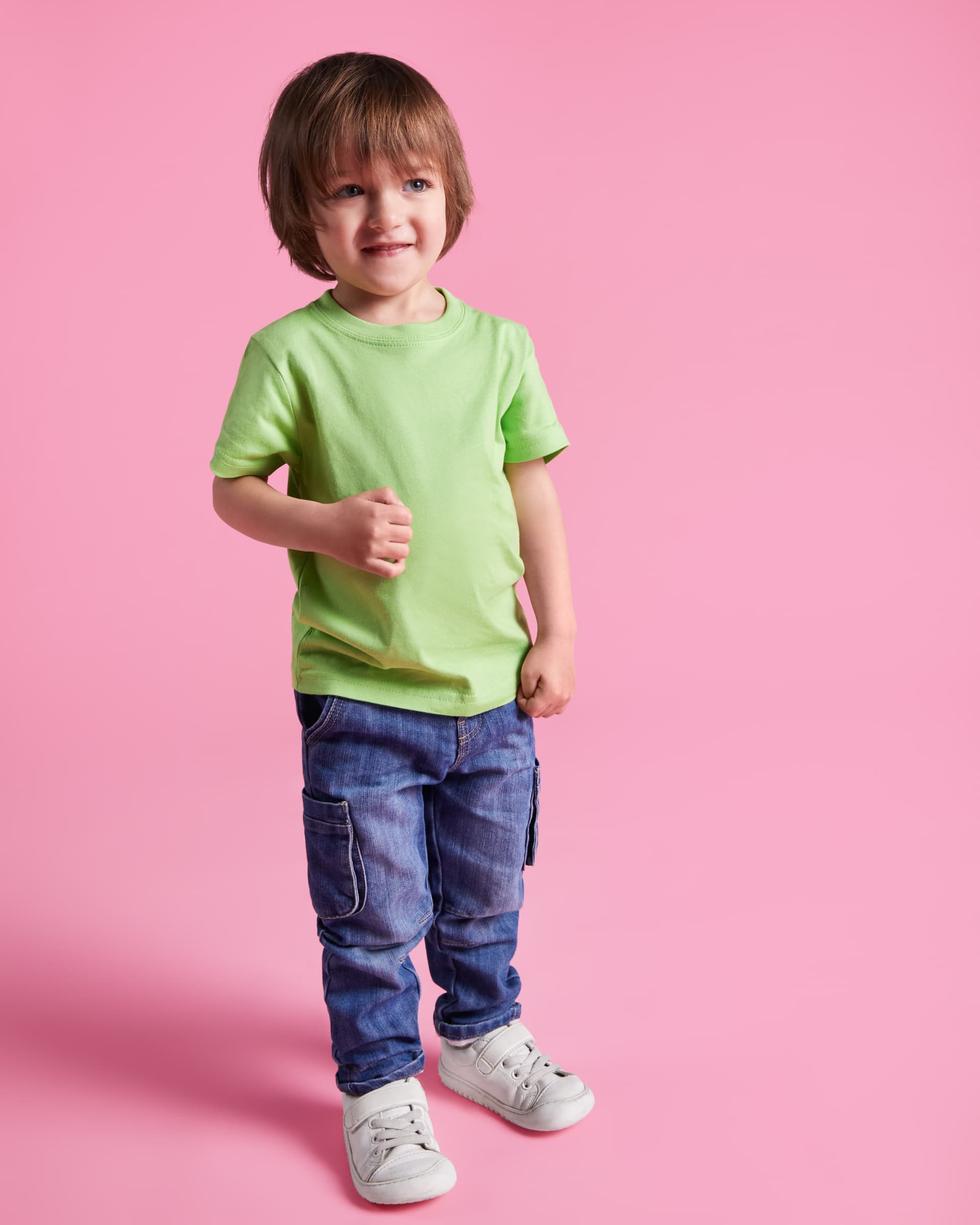 Camiseta de Manga Corta para Bebé en 100% Algodón Suave