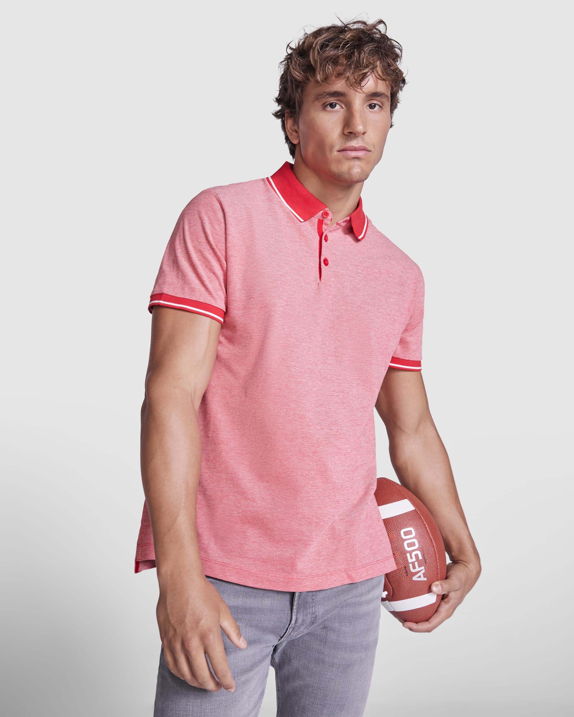 Polo de manga corta 100% algodón piqué para uso casual y elegante
