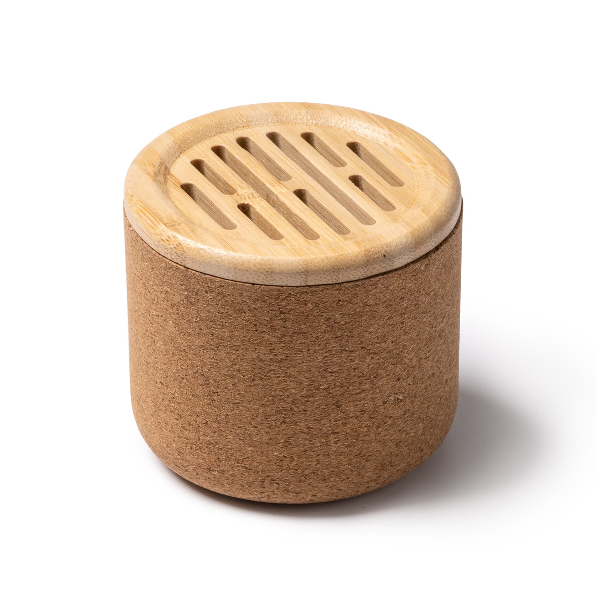 Altavoz inalámbrico ecológico de corcho y bambú con Bluetooth 5.1