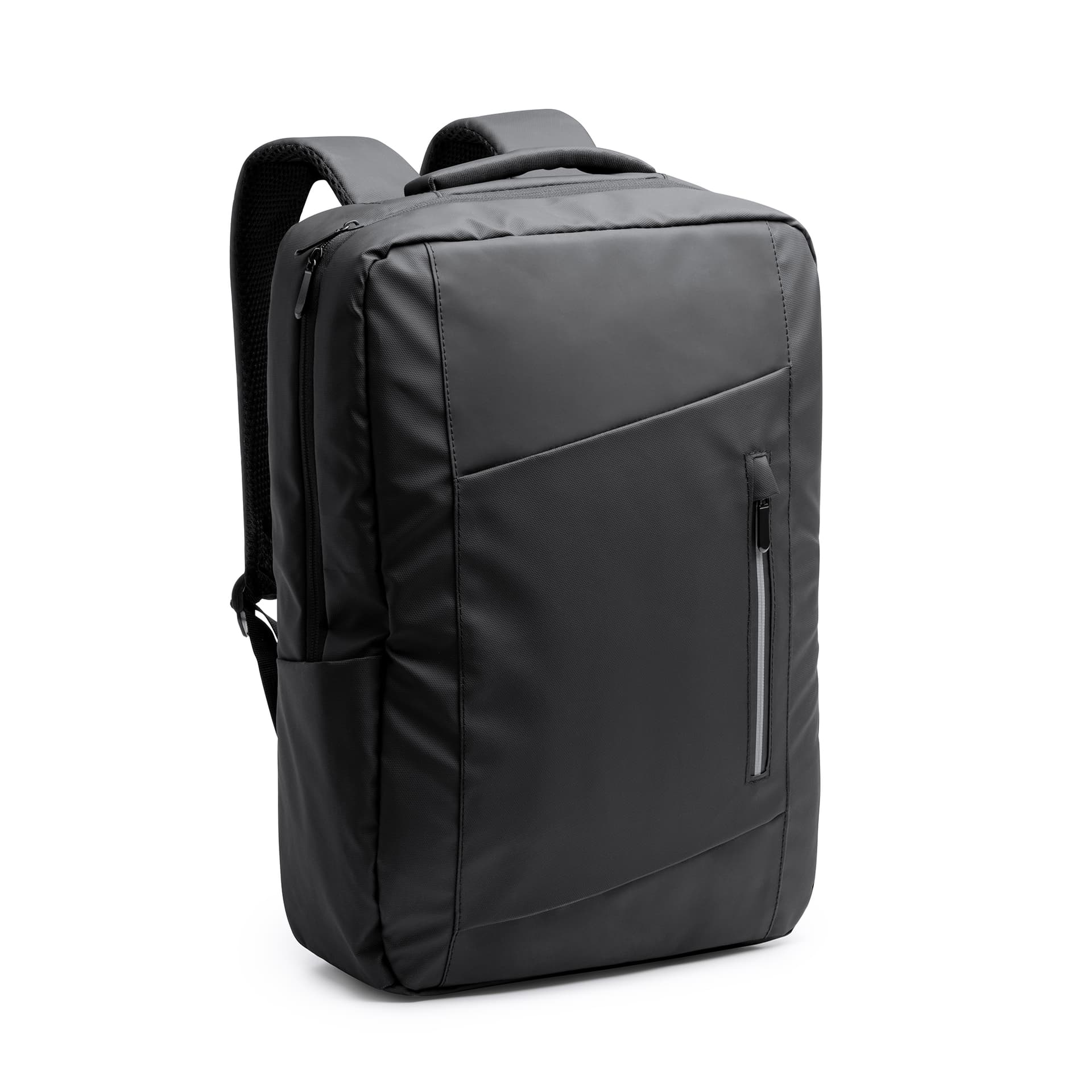 Mochila ejecutiva de PU Leather para laptop y tablet 13