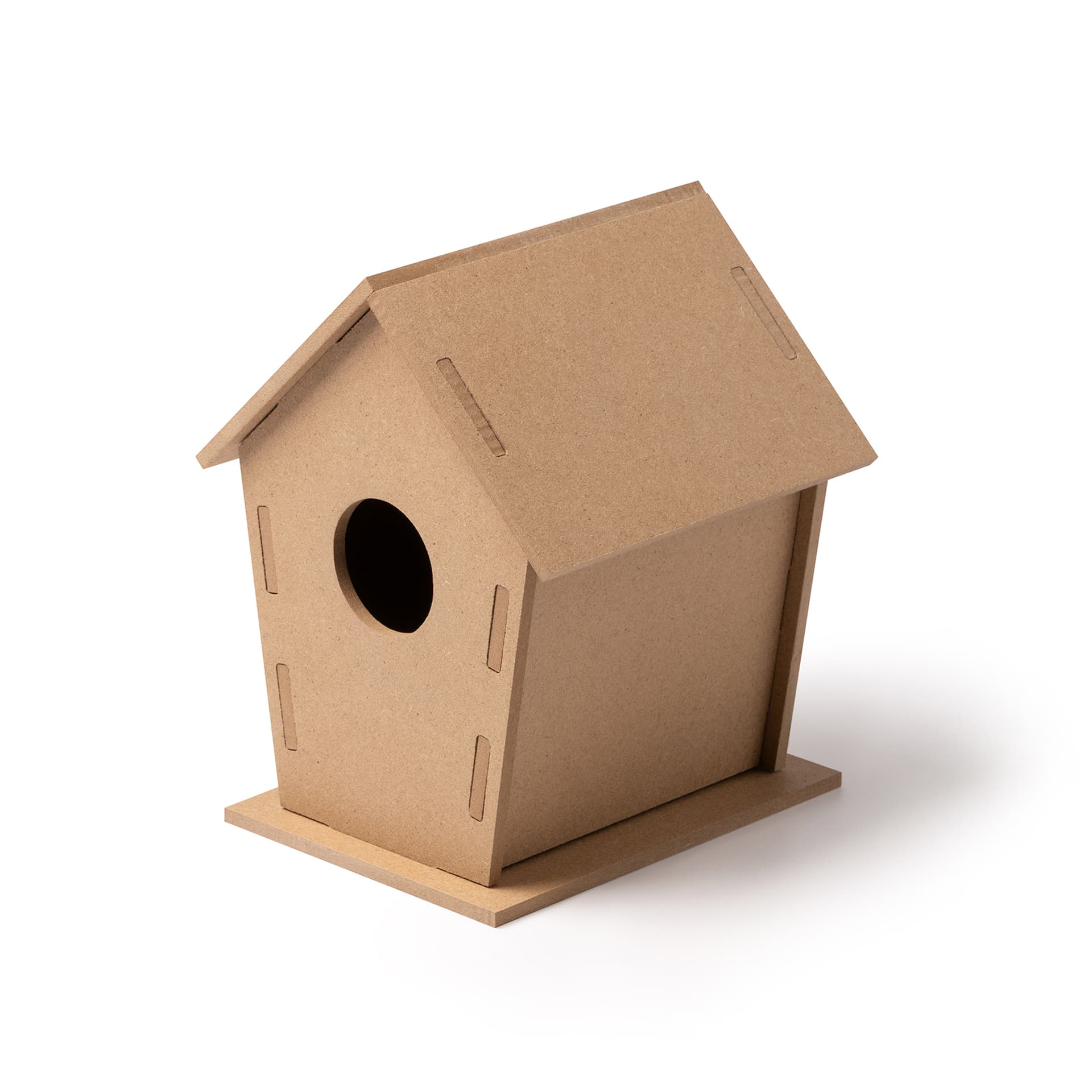Caja para pájaros de MDF ecológico, decorativa y funcional