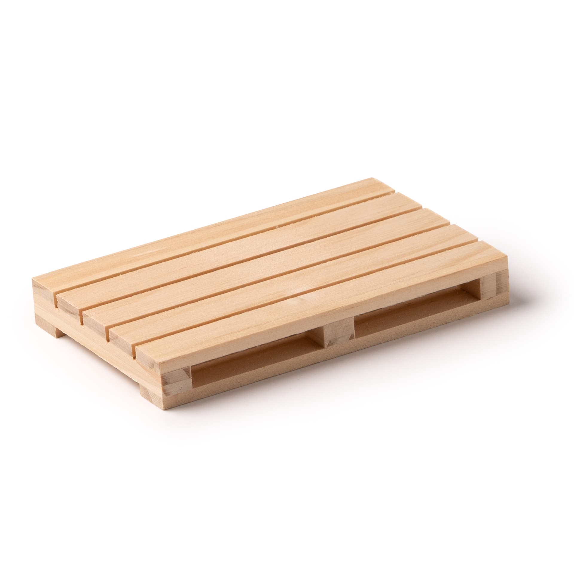 Posavasos de madera en forma de palet para decoración rústica
