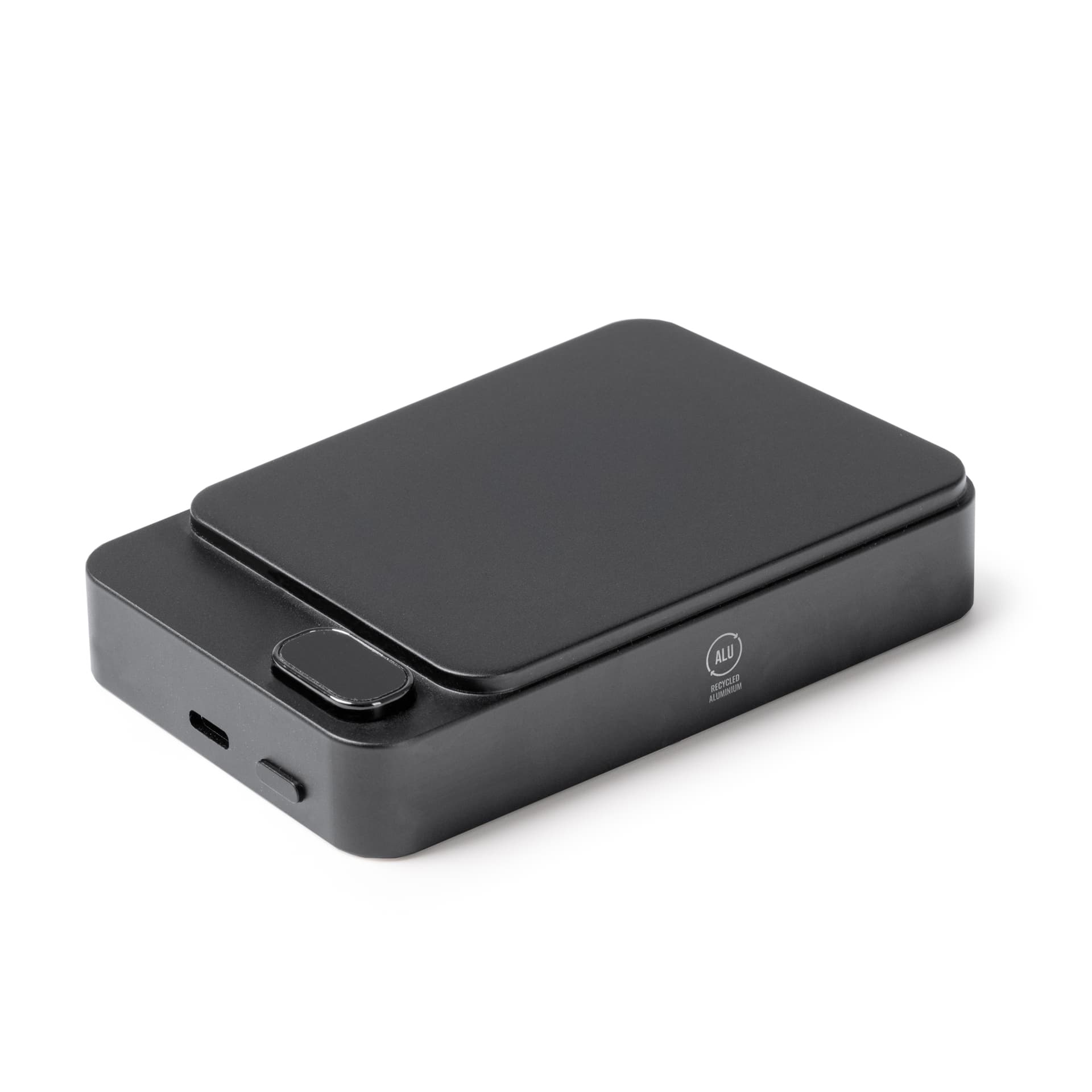 Batería externa magnética 10,000 mAh con carga inalámbrica y LED
