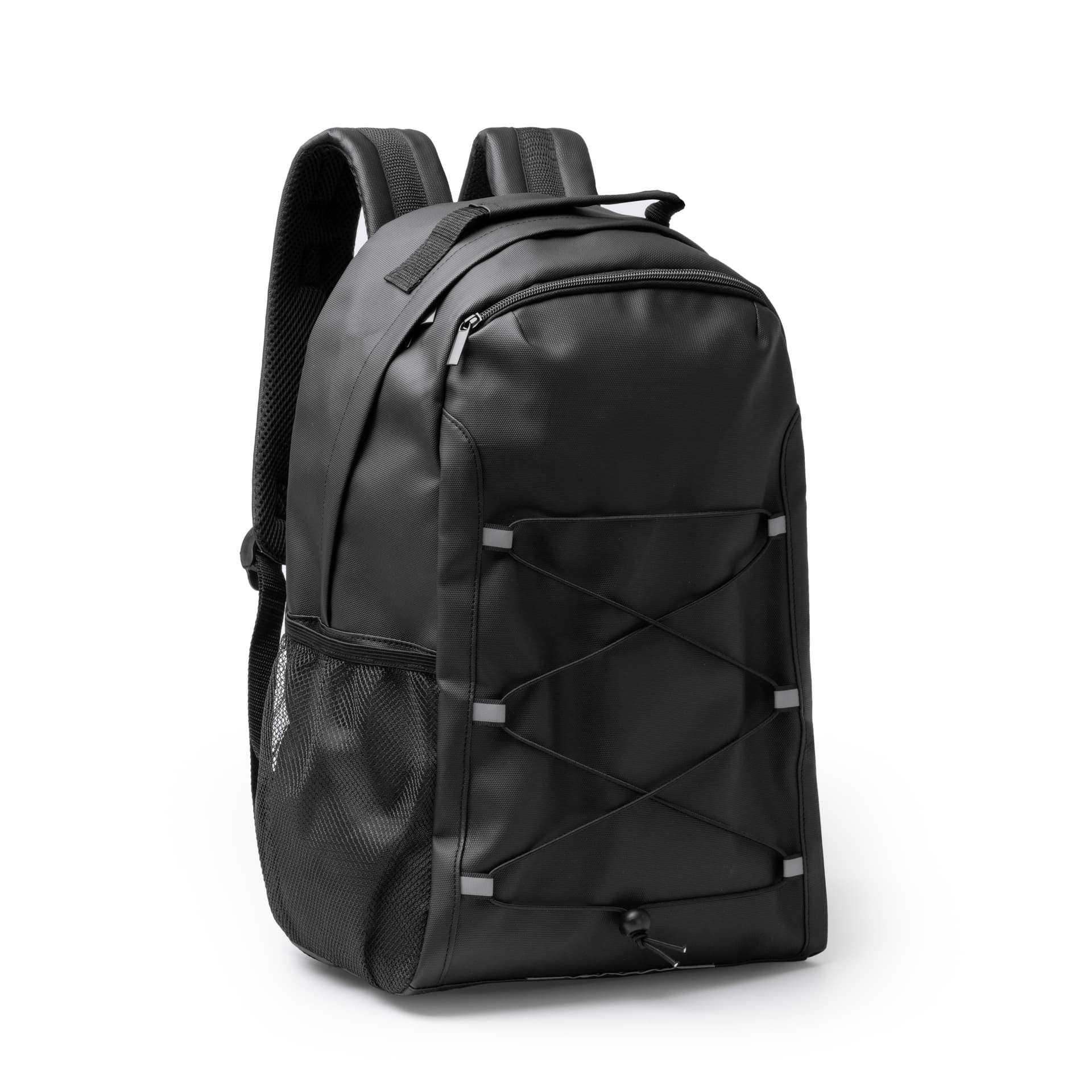 Mochila de PU Leather elegante y funcional para laptop de 17