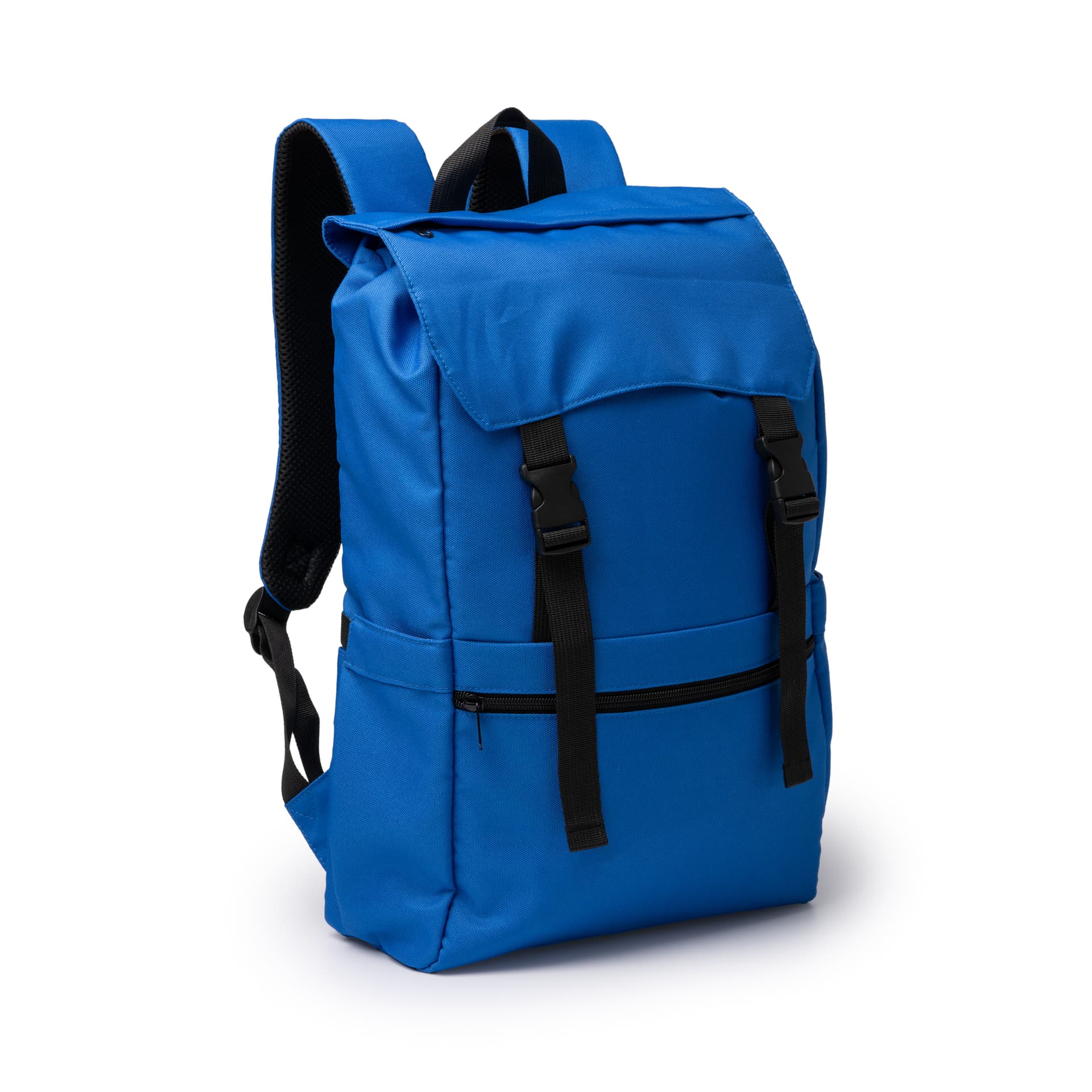 Mochila ecológica con solapa para portátil hasta 15" en RPET