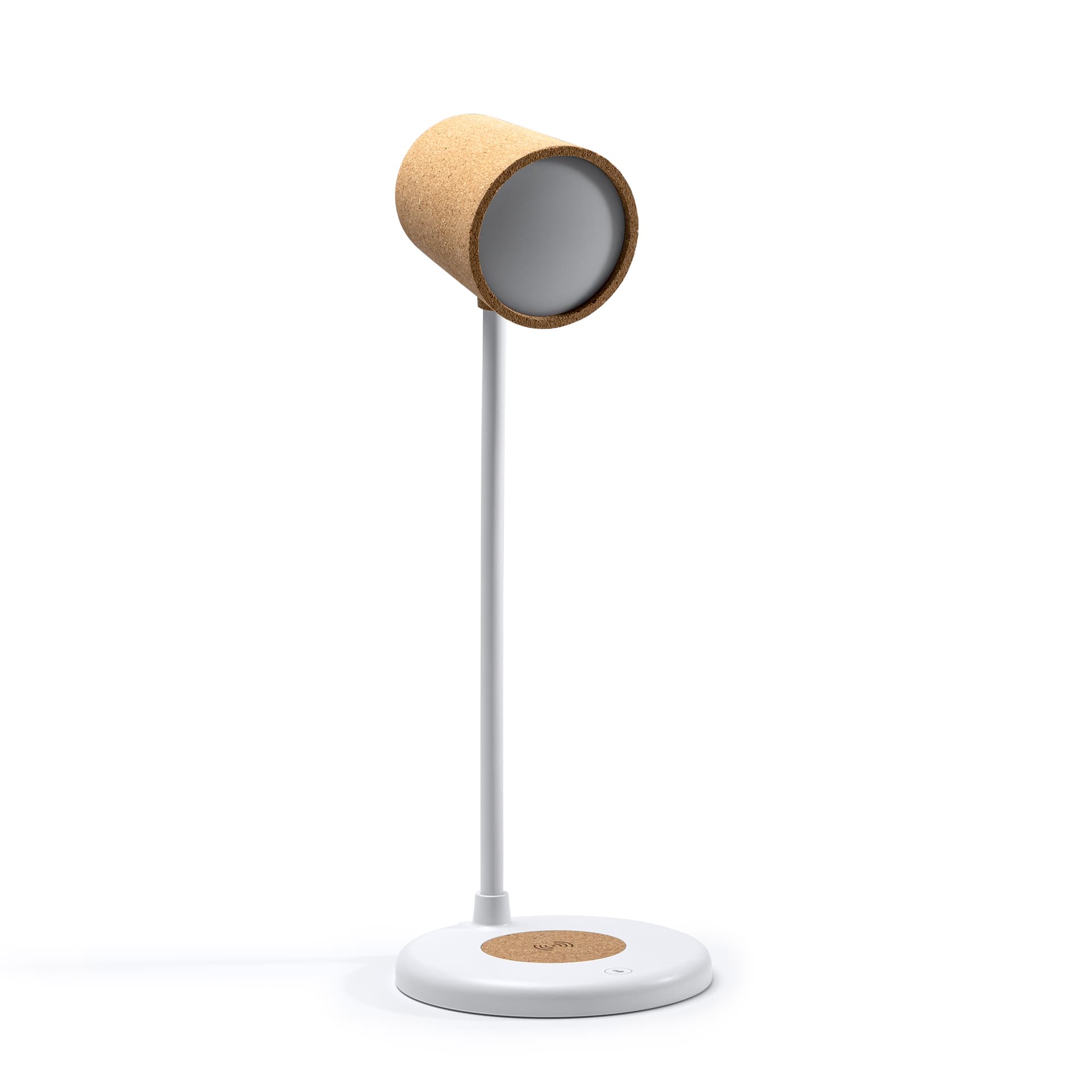 Lámpara multifuncional LED con altavoz y carga inalámbrica 10W