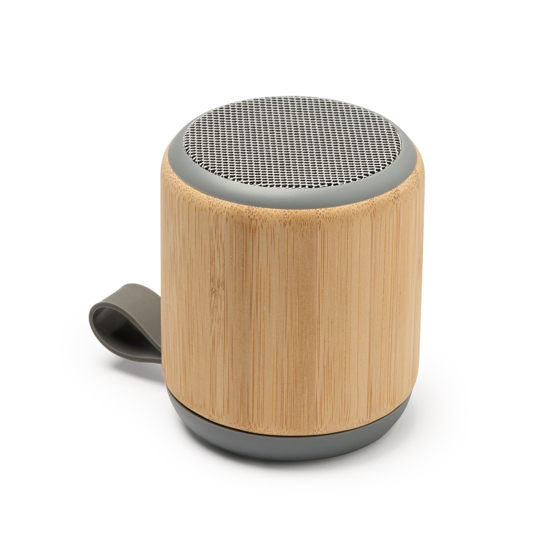 Altavoz inalámbrico portátil de bambú con Bluetooth 5.0 y 3W