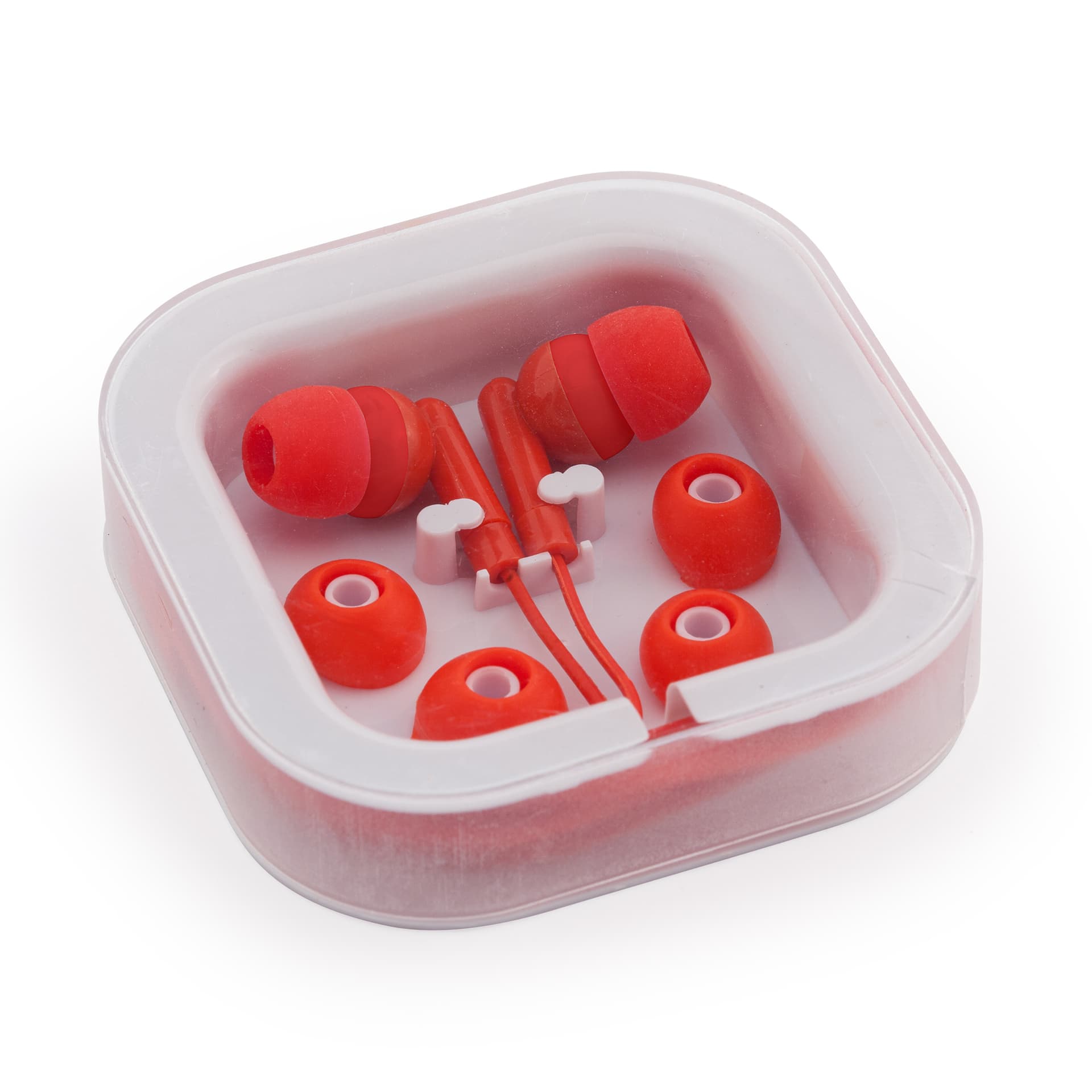 Auriculares con conector Jack 3.5 mm y estuche de protección