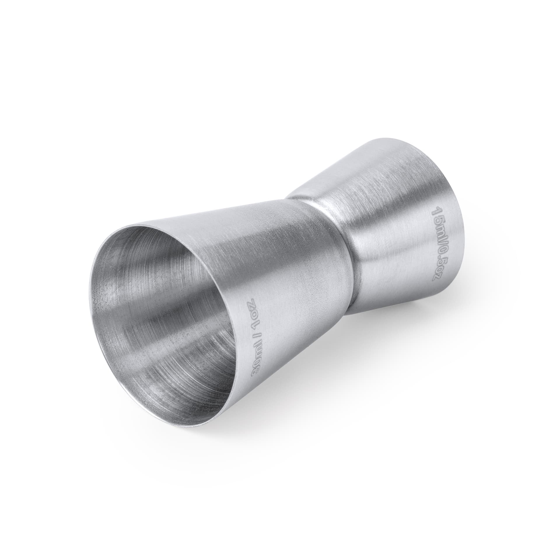 Medidor dosificador de acero inoxidable para cocteles y cocina