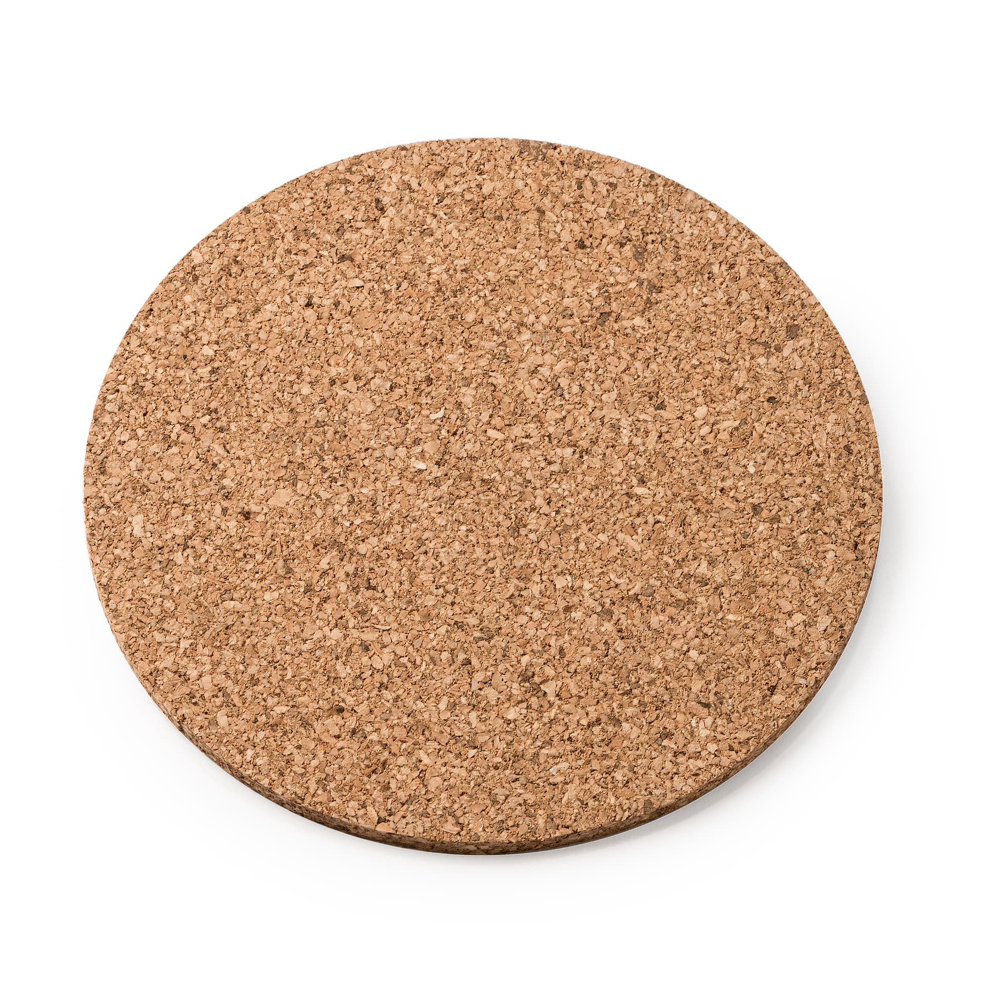 Posavasos redondo de corcho natural para proteger tus superficies