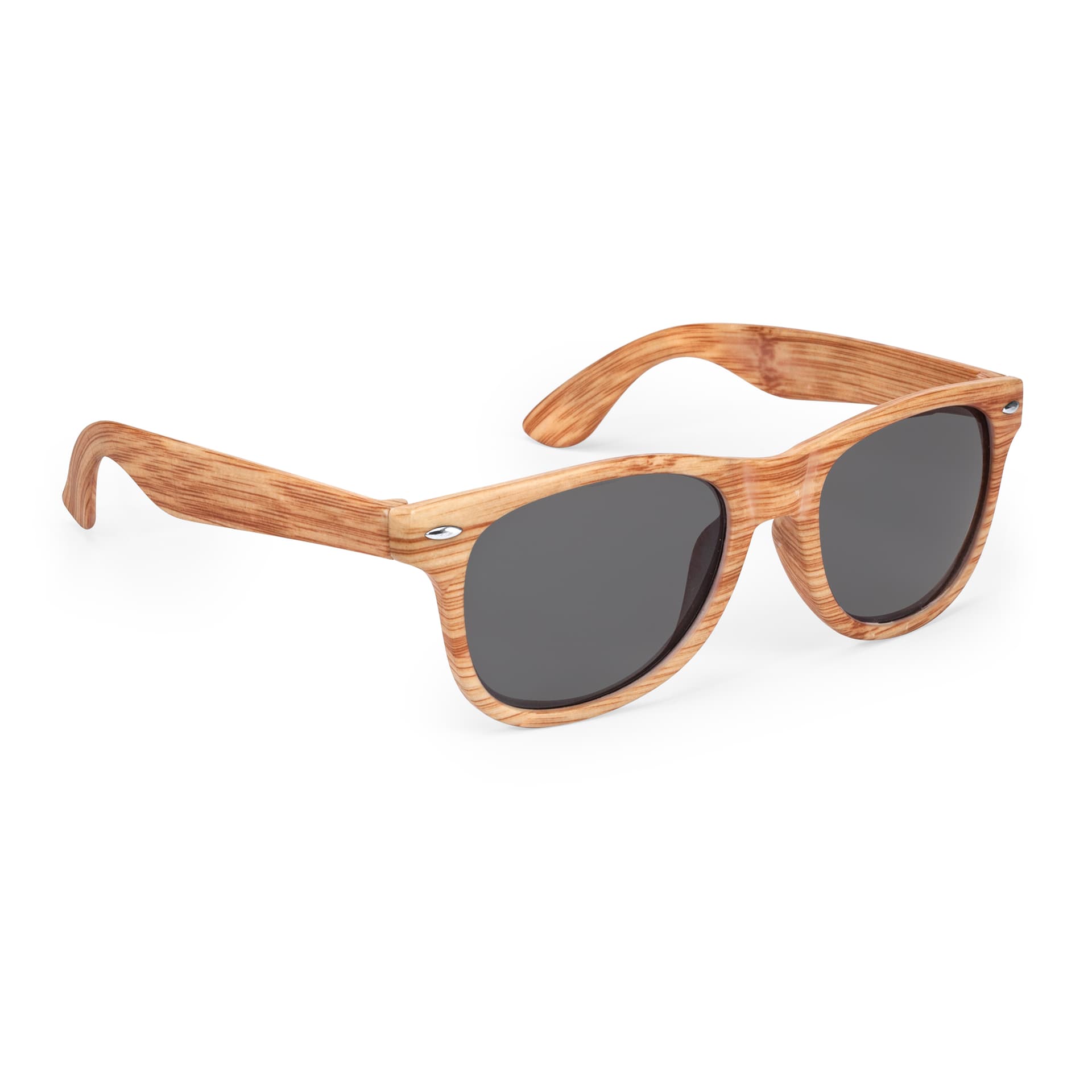 Gafas de sol efecto madera con protección UV400 para cualquier ocasión