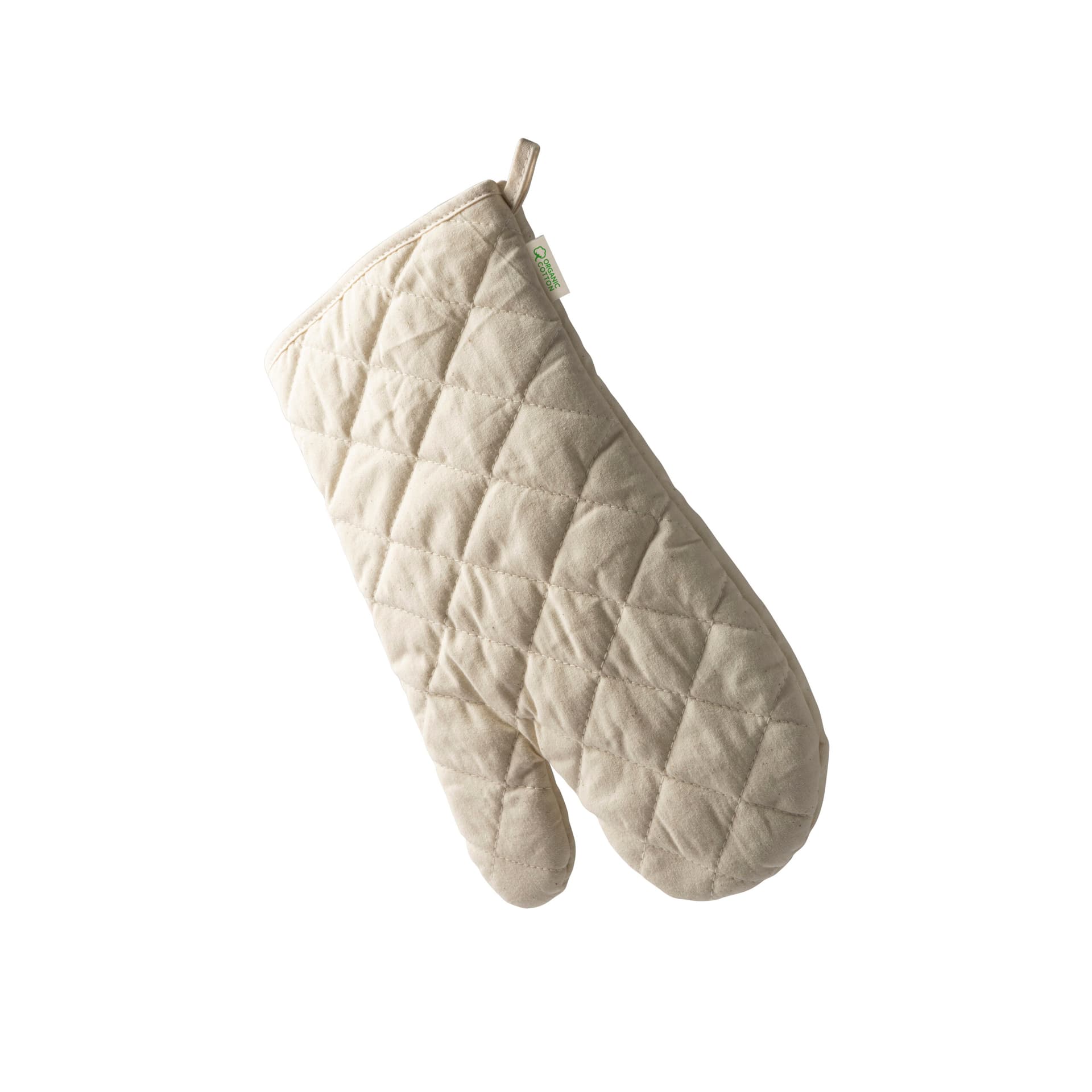 Manopla ecológica de algodón orgánico para cocina y eventos