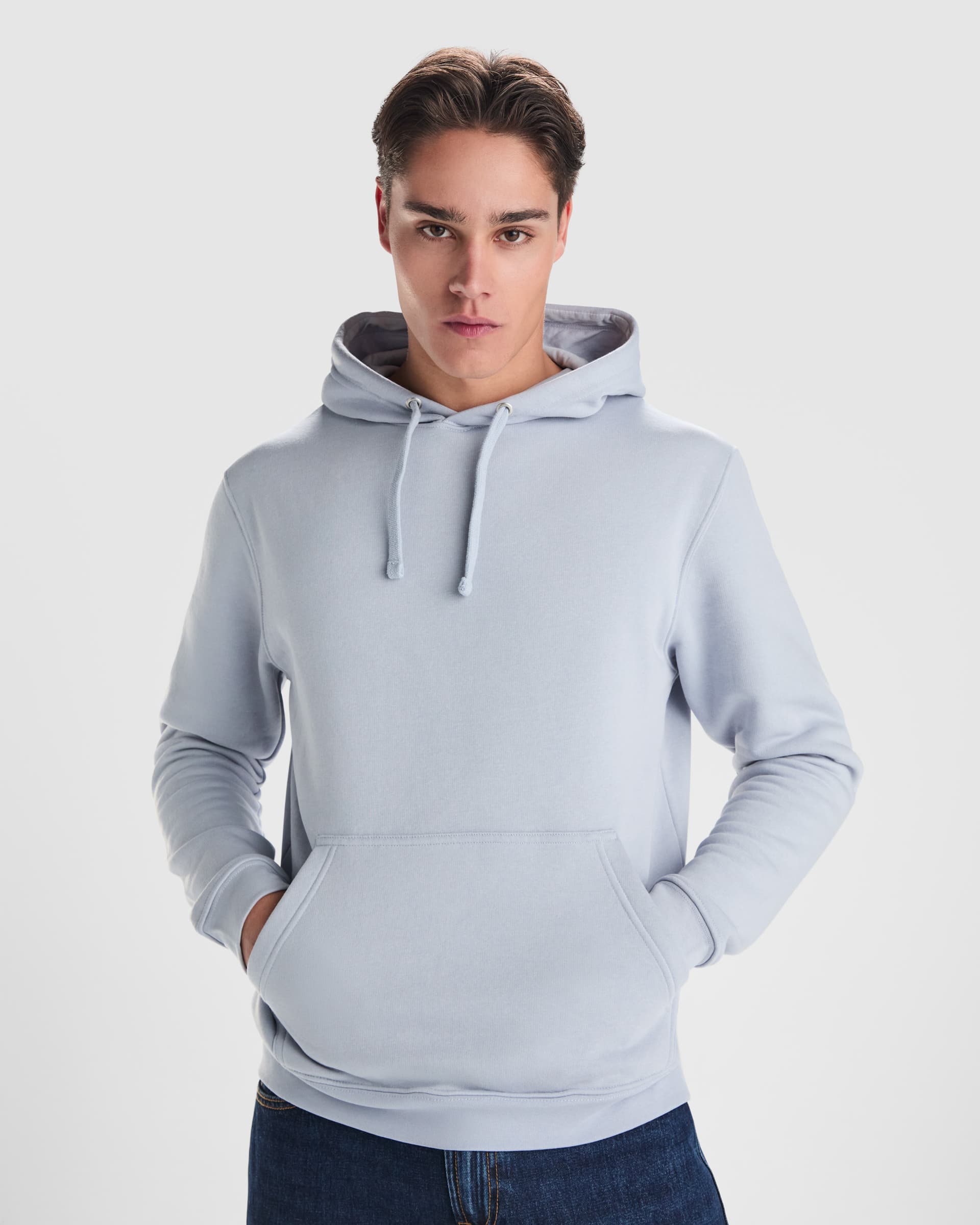 Sudadera con capucha infantil de doble tejido para niños