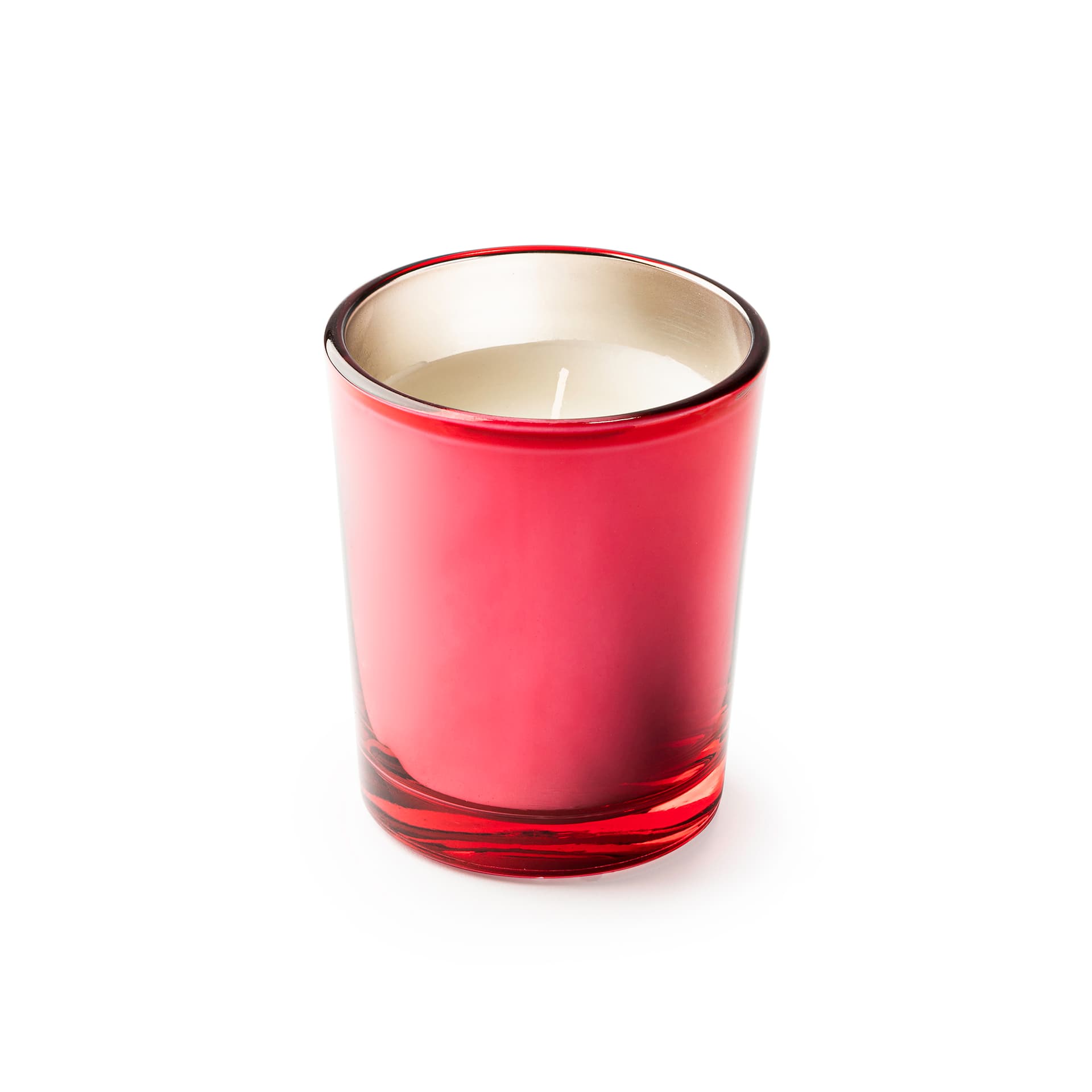 Vela aromática en vaso de cristal con fragancias cautivadoras