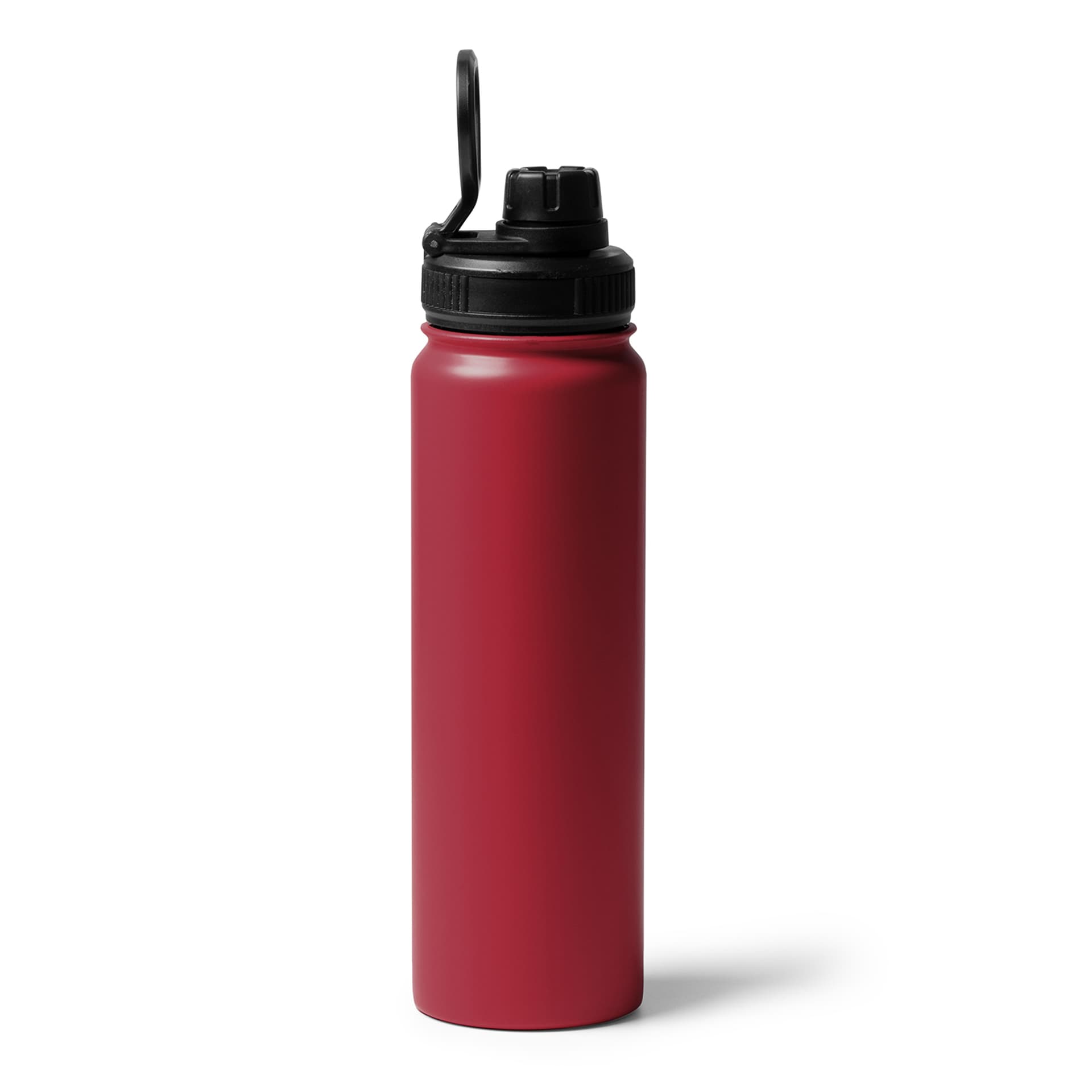 Bidón deportivo de acero inoxidable 750 ml con tapa hermética