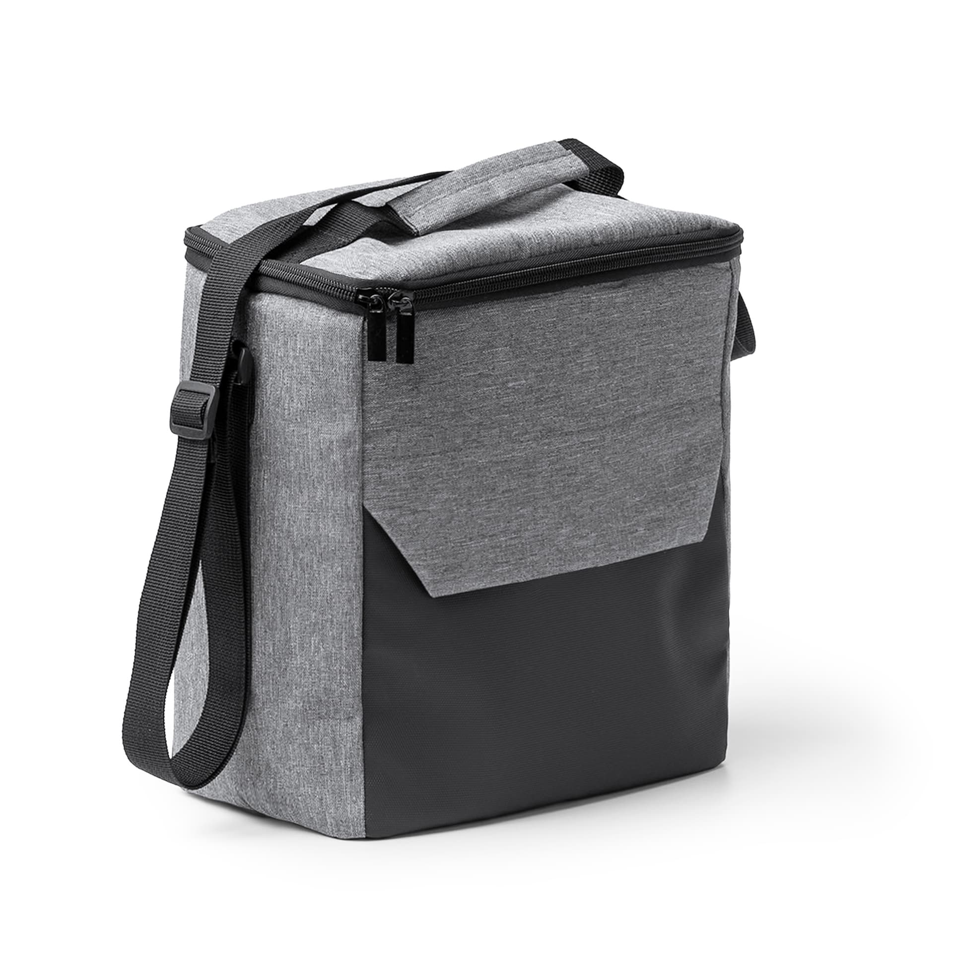 Nevera portátil de PU Leather y 300D RPET para picnics y excursiones