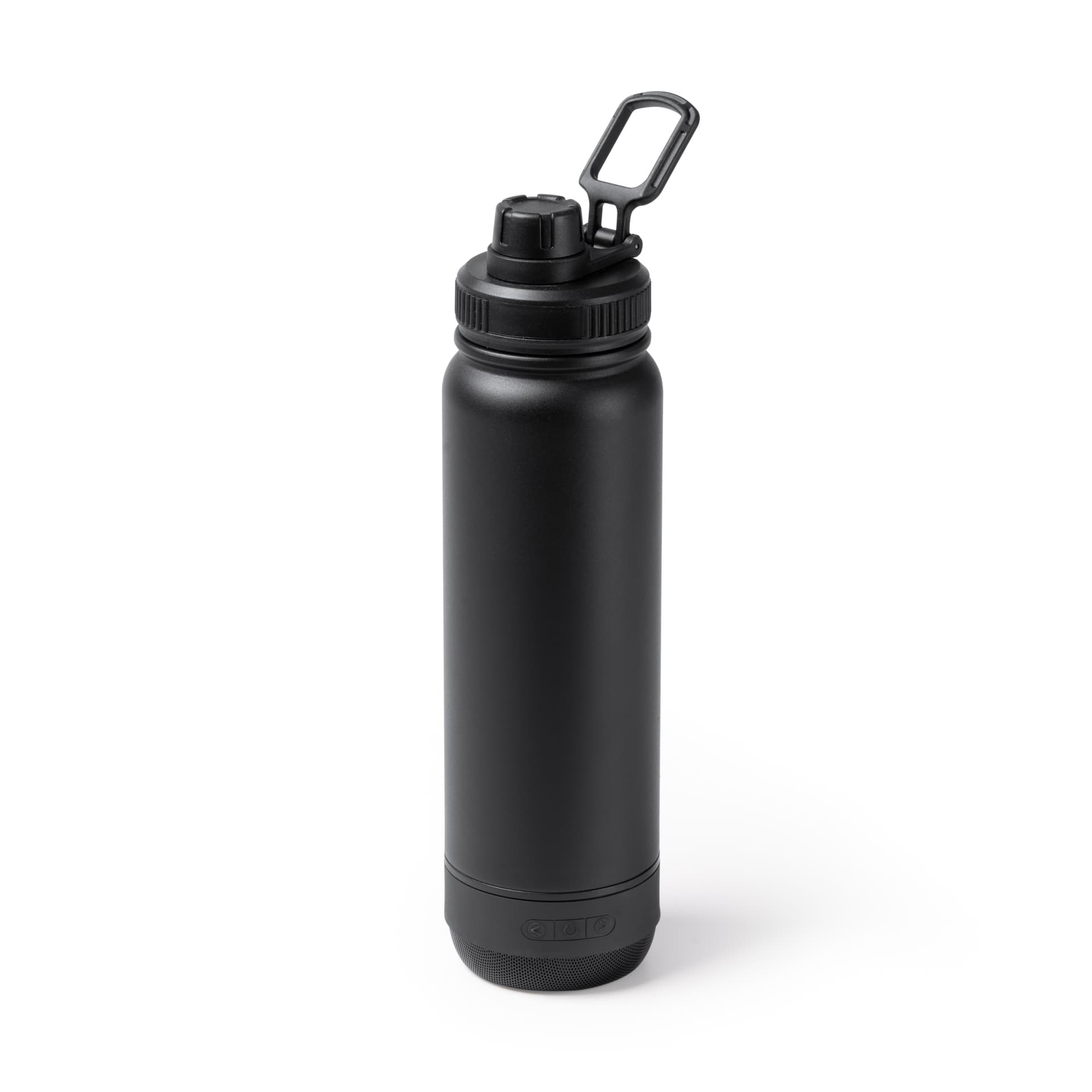 Bidón térmico de acero inoxidable con altavoz Bluetooth 650 ml