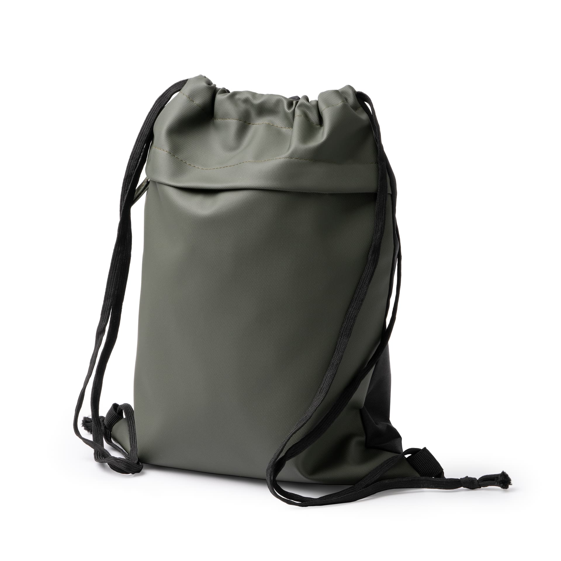 Mochila de cuerdas personalizada en PU Leather y poliéster 600D