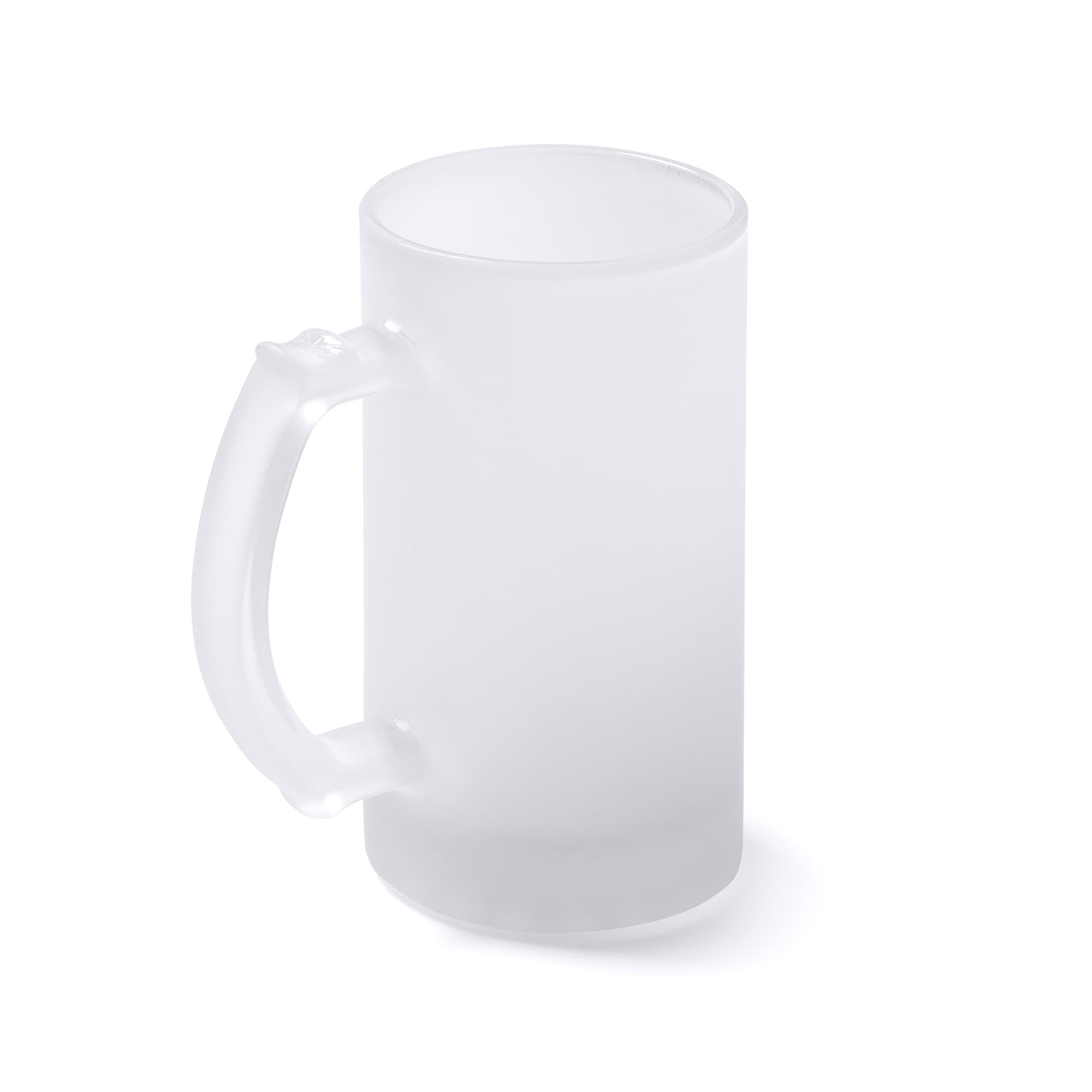 Jarra de cristal efecto hielo 500 ml personalizable para bebidas