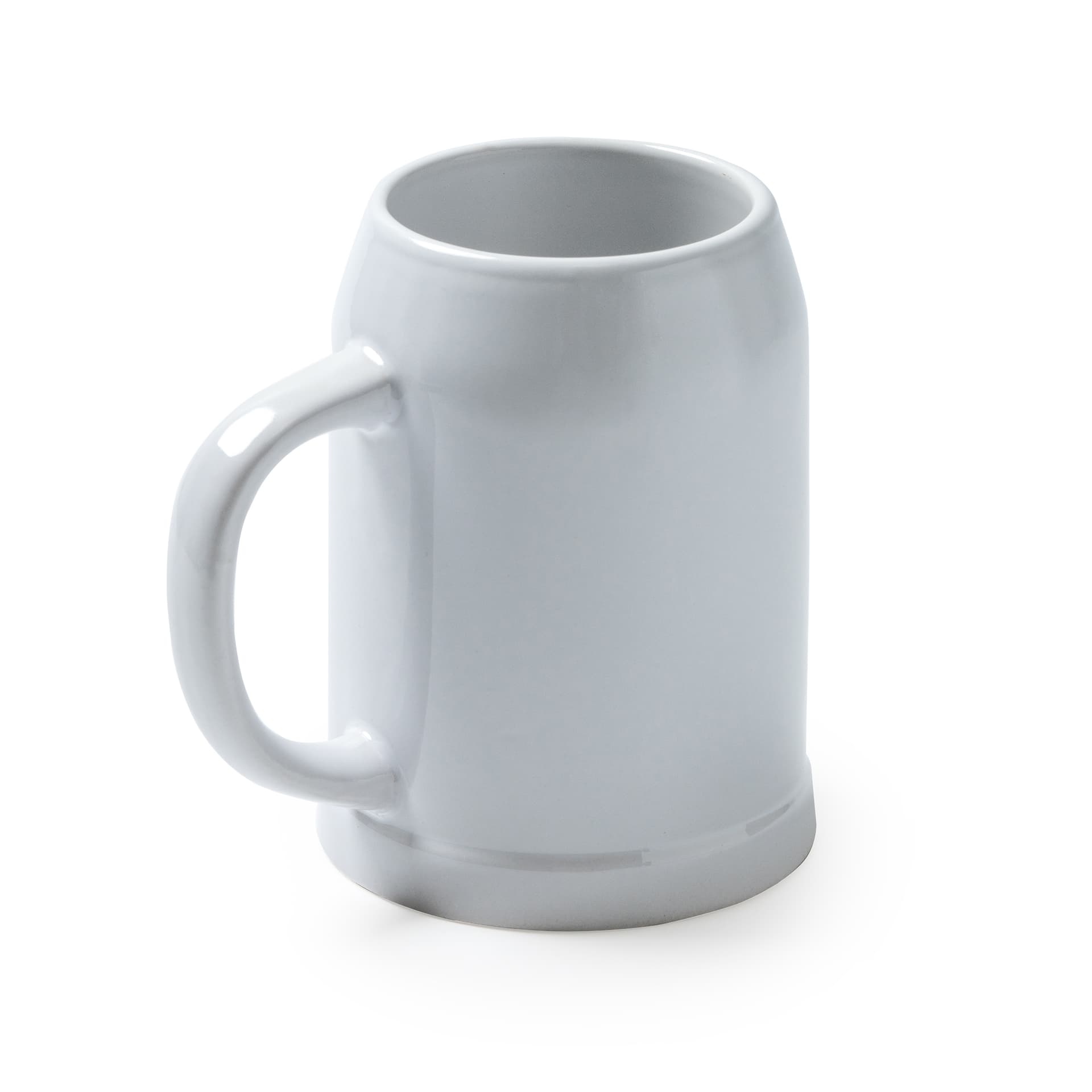 Jarra de cerámica brillante de 700 ml para bebidas y decoración