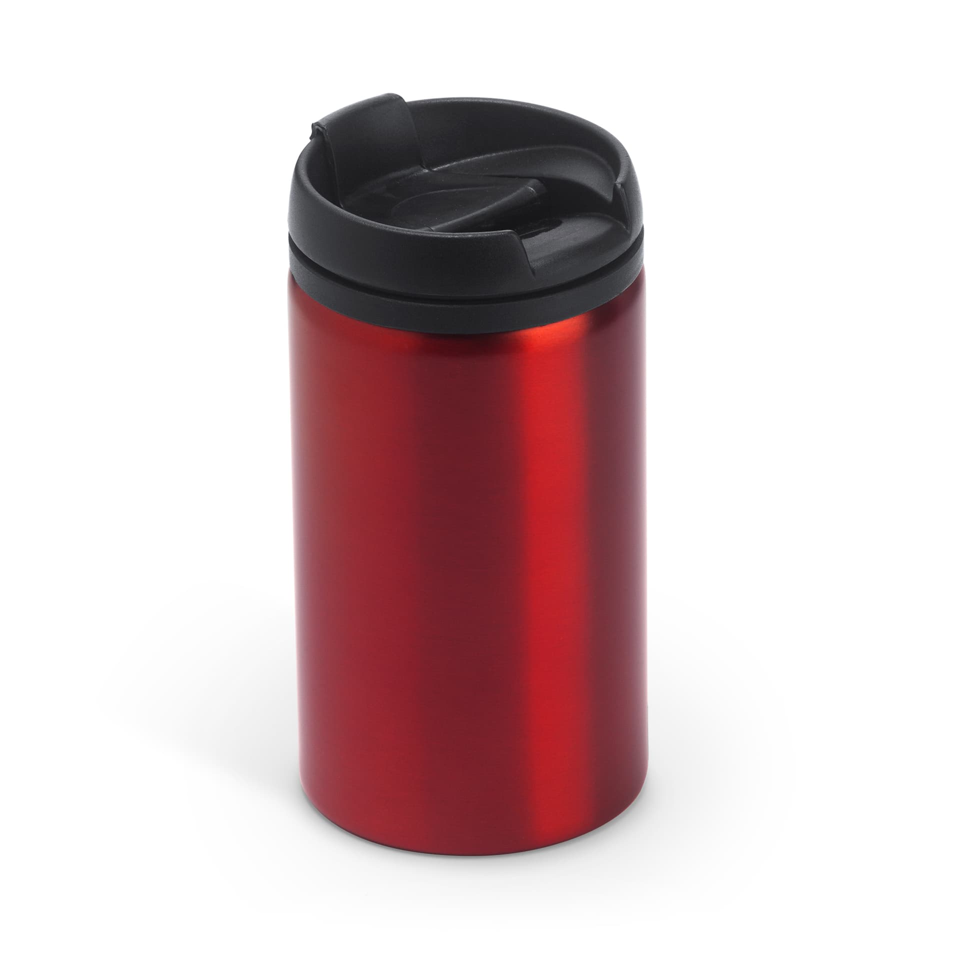Vaso de acero inoxidable 290 ml con tapa para bebidas en movimiento