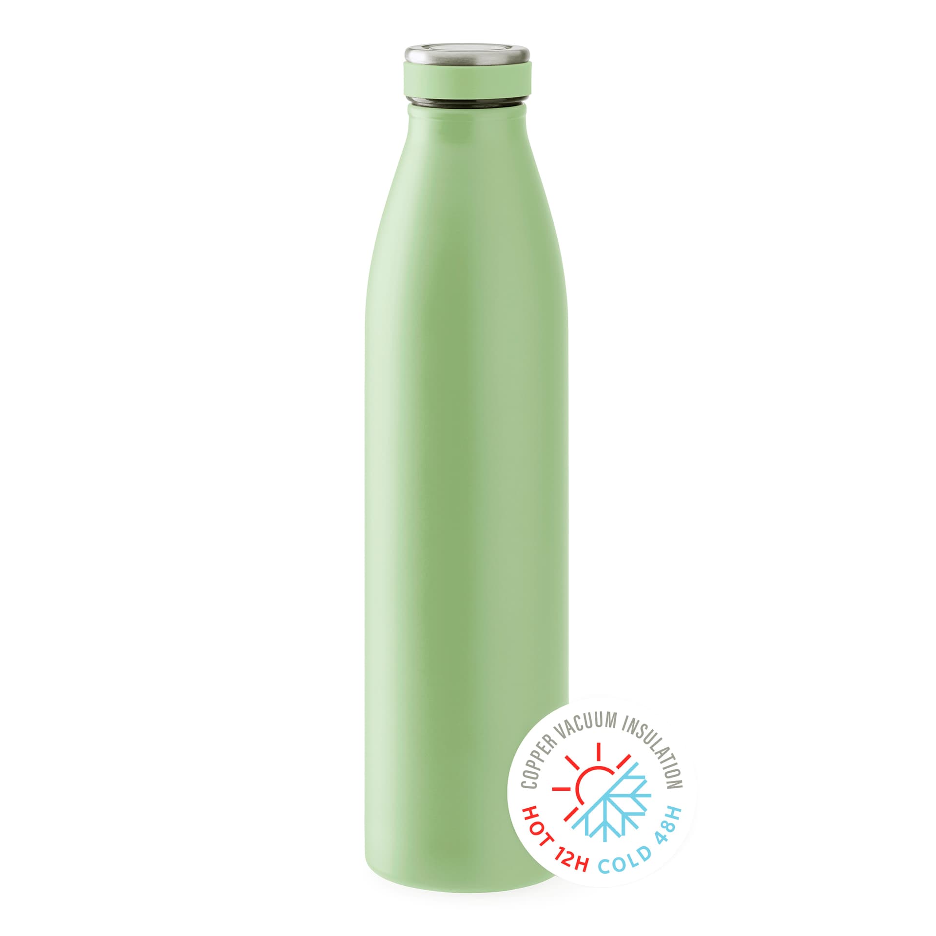 Bidón térmico de acero 750 ml con aislamiento al vacío