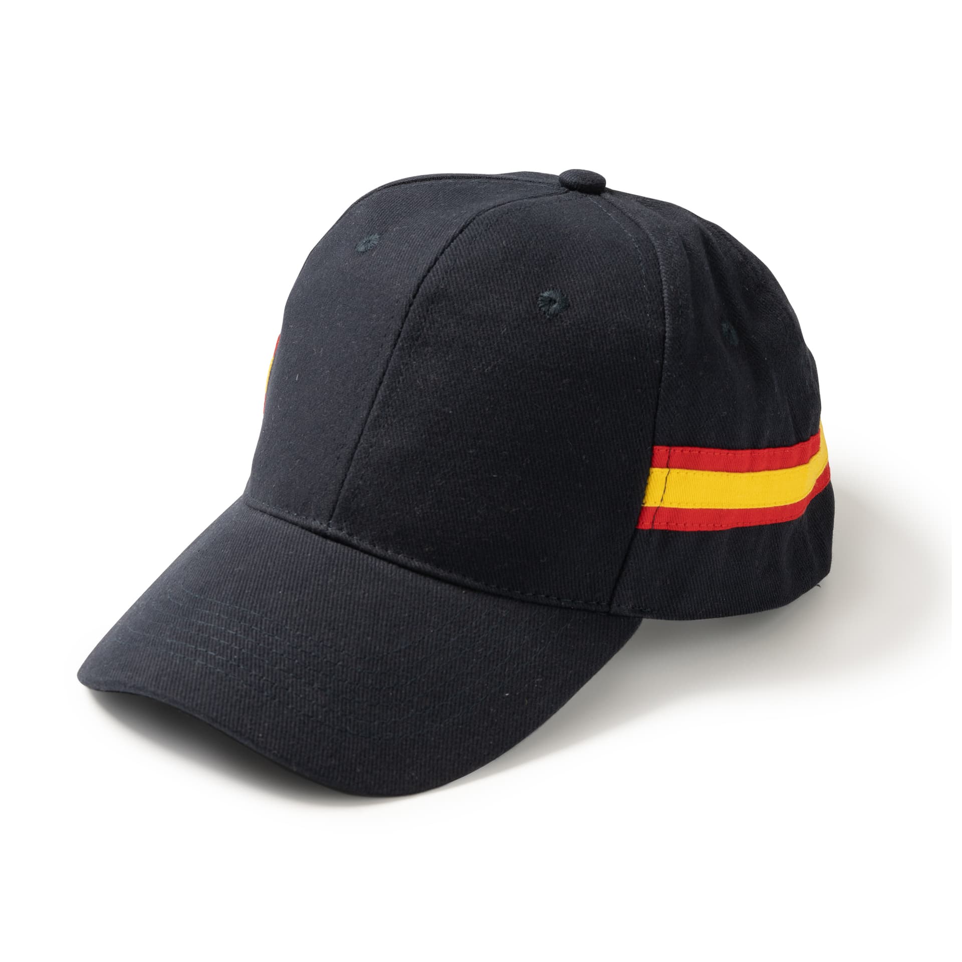 Gorra de Algodón con Diseño de Bandera Nacional y Cierre Ajustable
