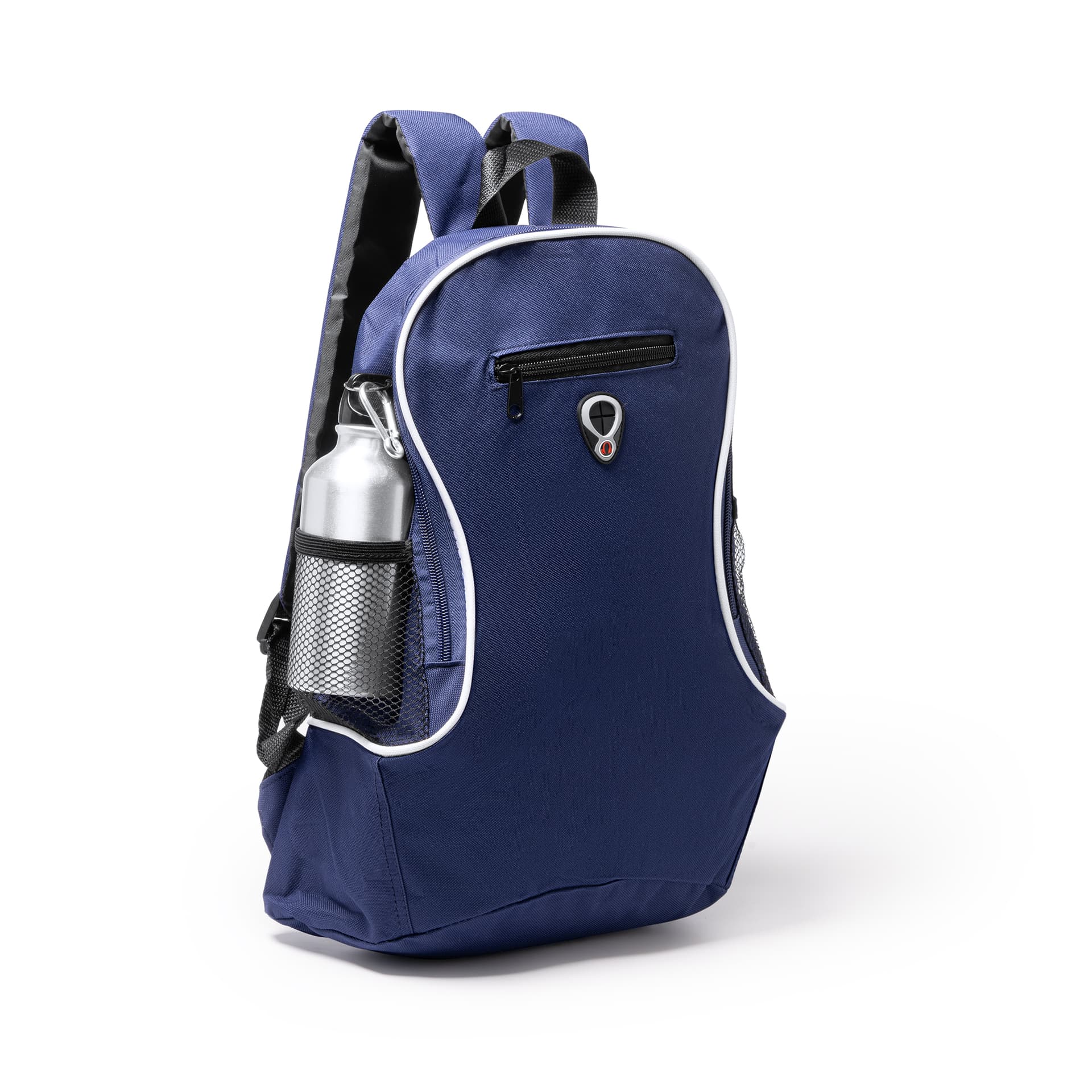 Mochila personalizada de poliéster 600D con bolsillo frontal
