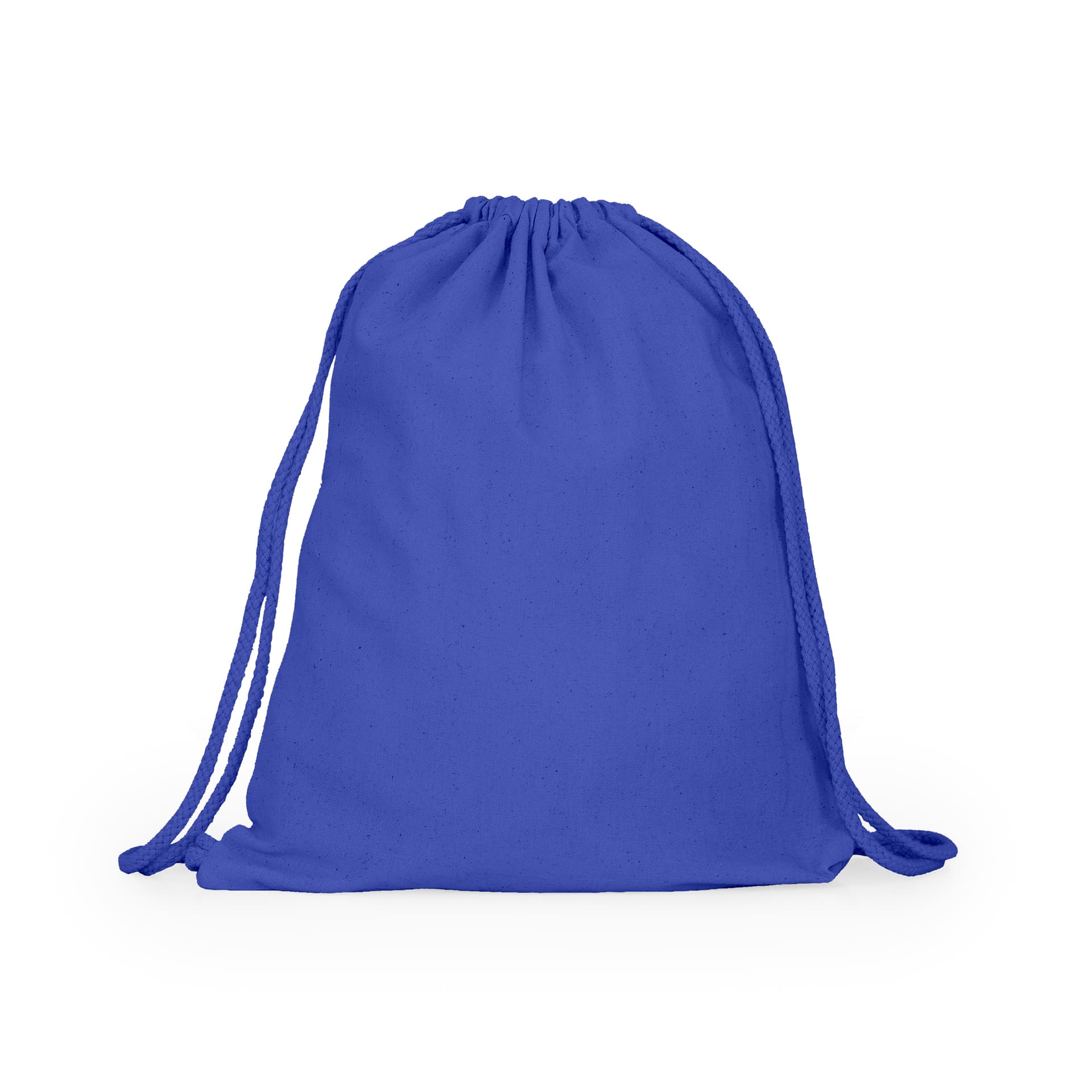 Mochila personalizada de algodón 100% con cordones a juego