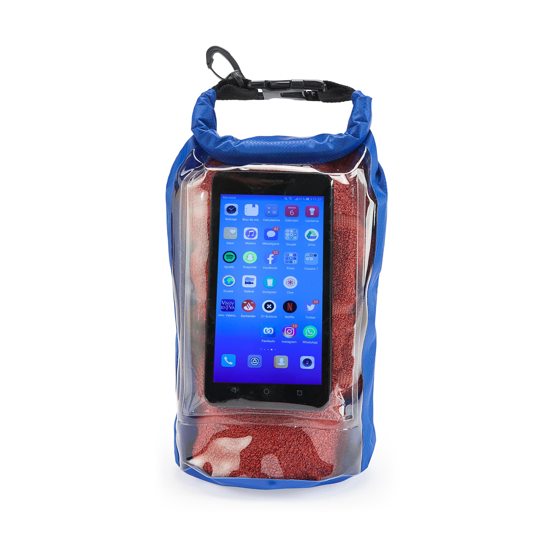 Bolsa Impermeable de Ripstop 3 Litros para Aventuras y Outdoor