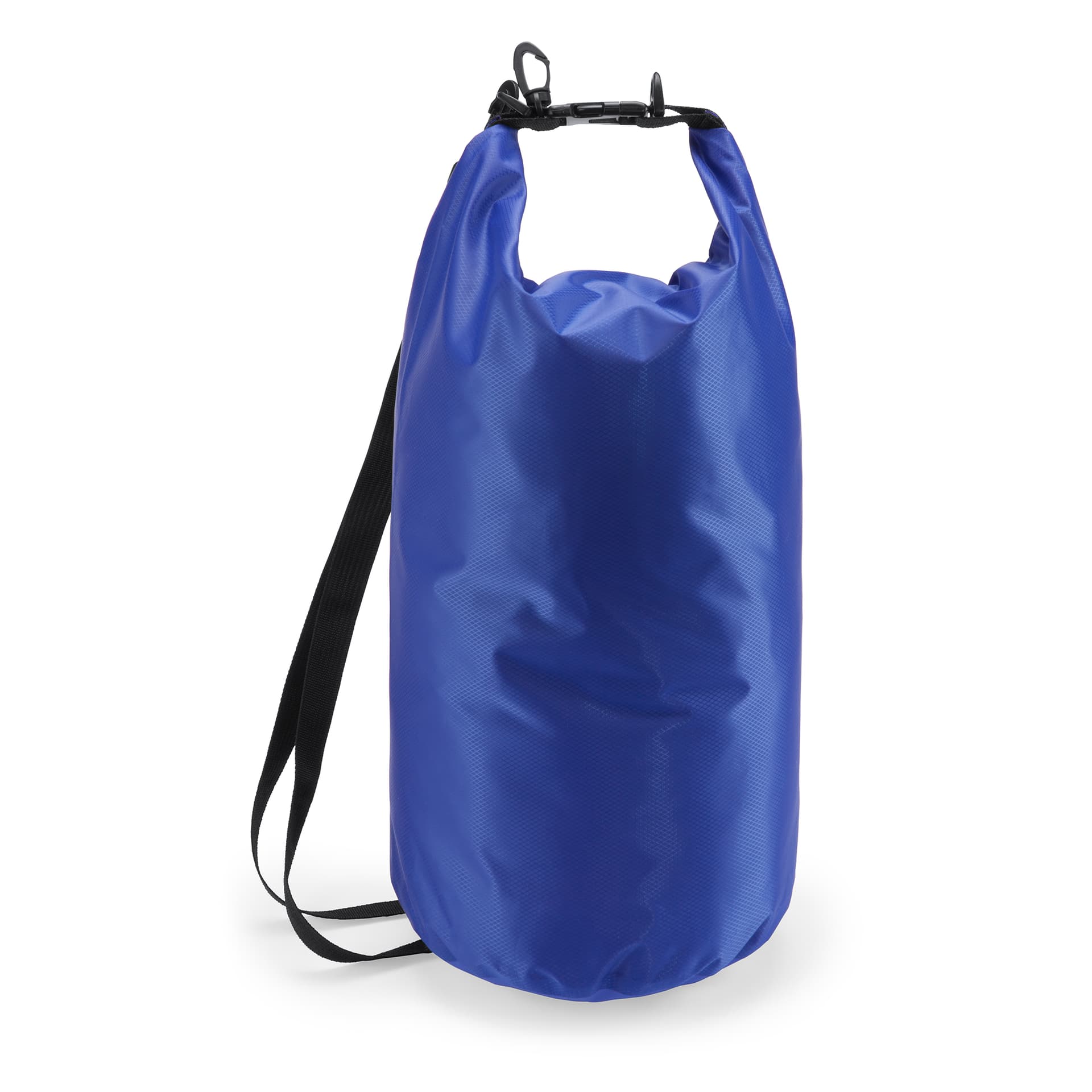 Bolsa impermeable de 15 litros con cierre estanco y bandolera ajustable