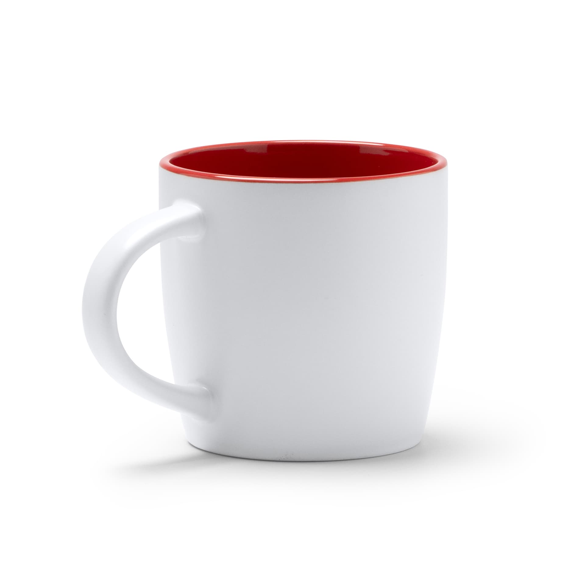 Taza de cerámica 370 ml con diseño colorido y asa cómoda
