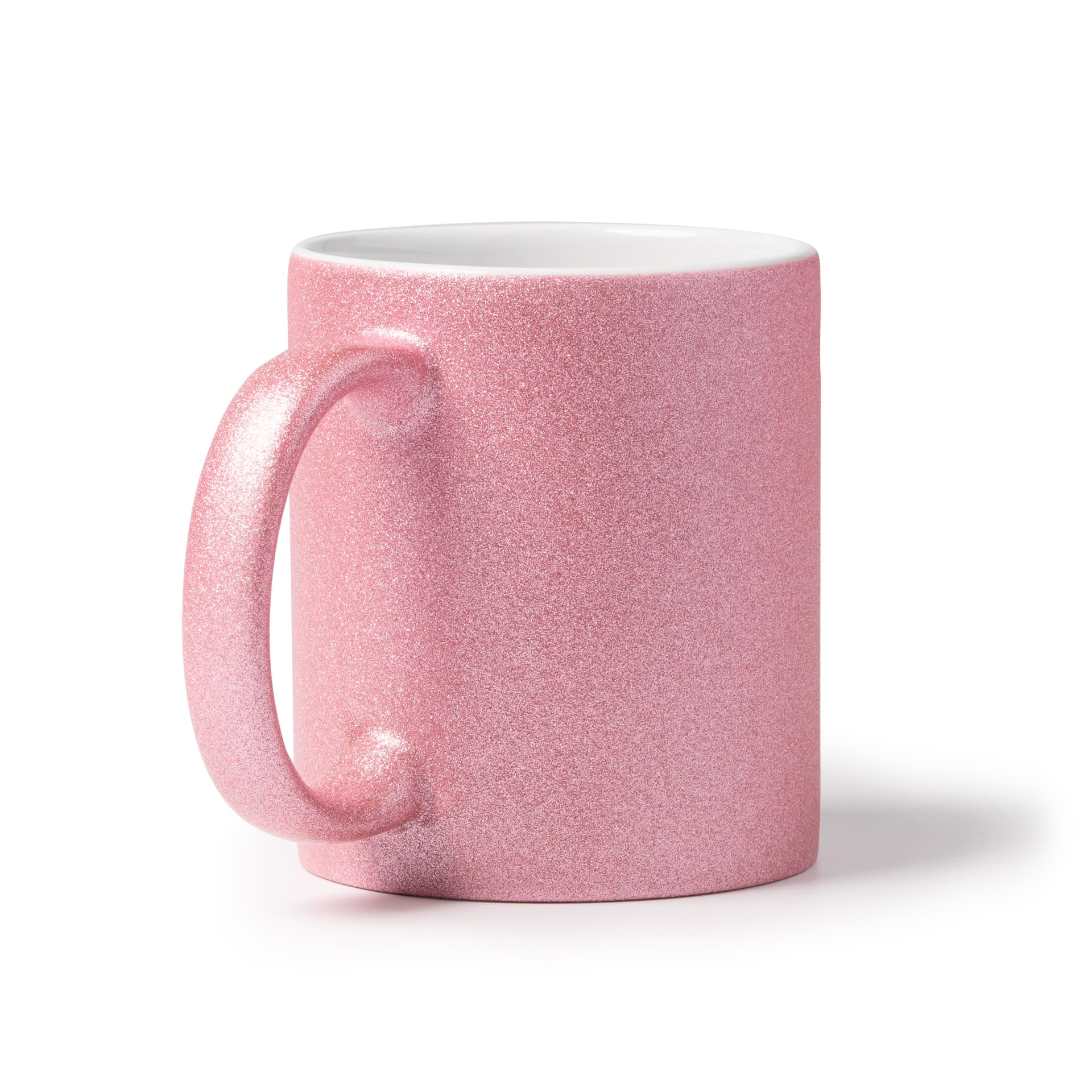 Taza de cerámica con purpurina para sublimación 350 ml
