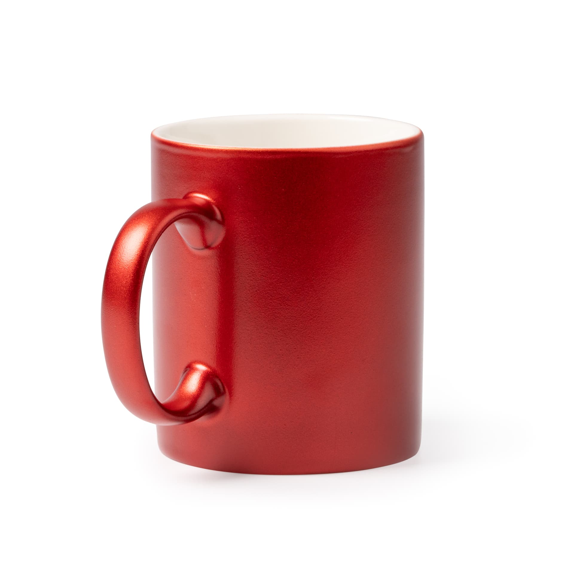 Taza de cerámica dorada para personalización con láser 350 ml