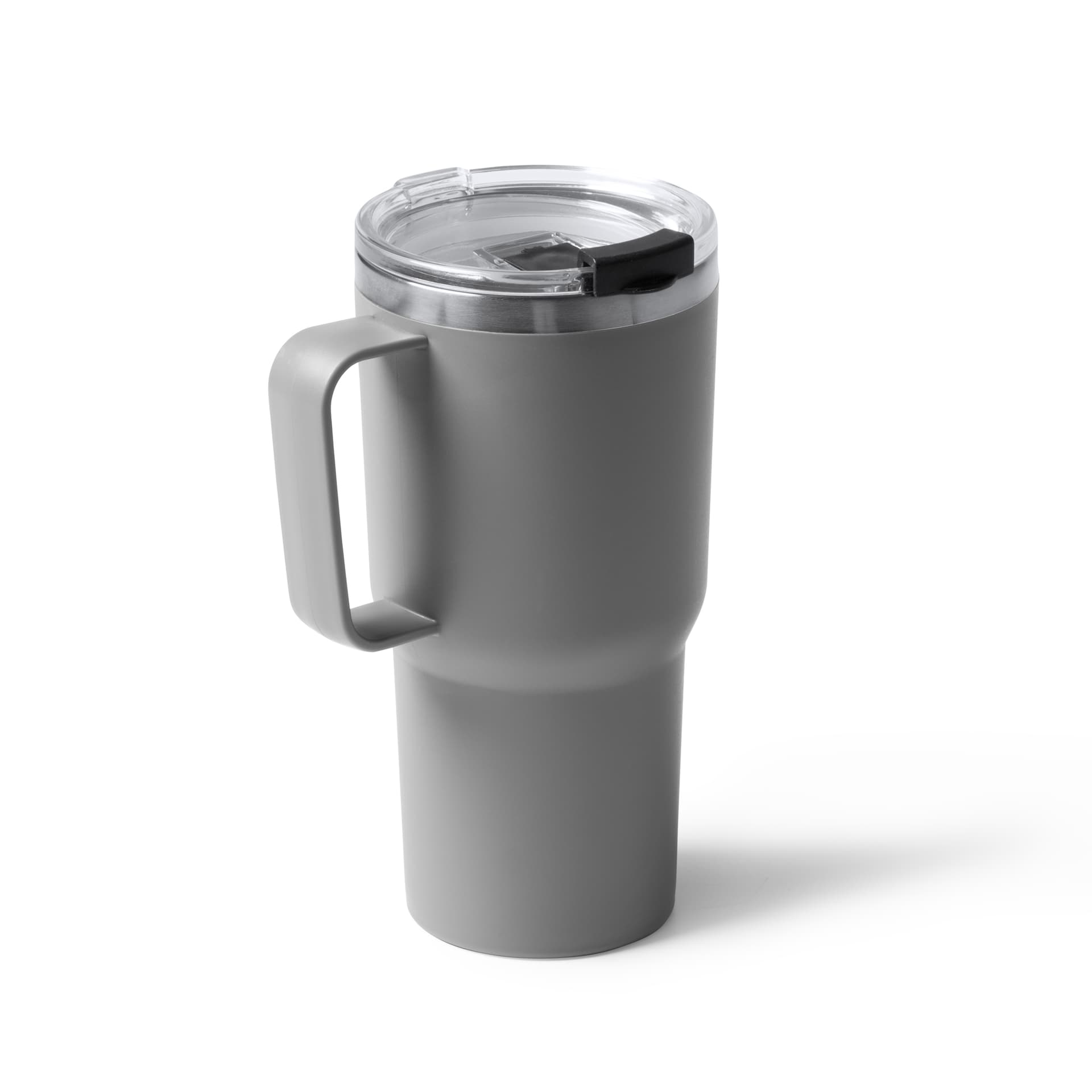 Taza de doble capa de acero inoxidable 600 ml con tapa dosificadora