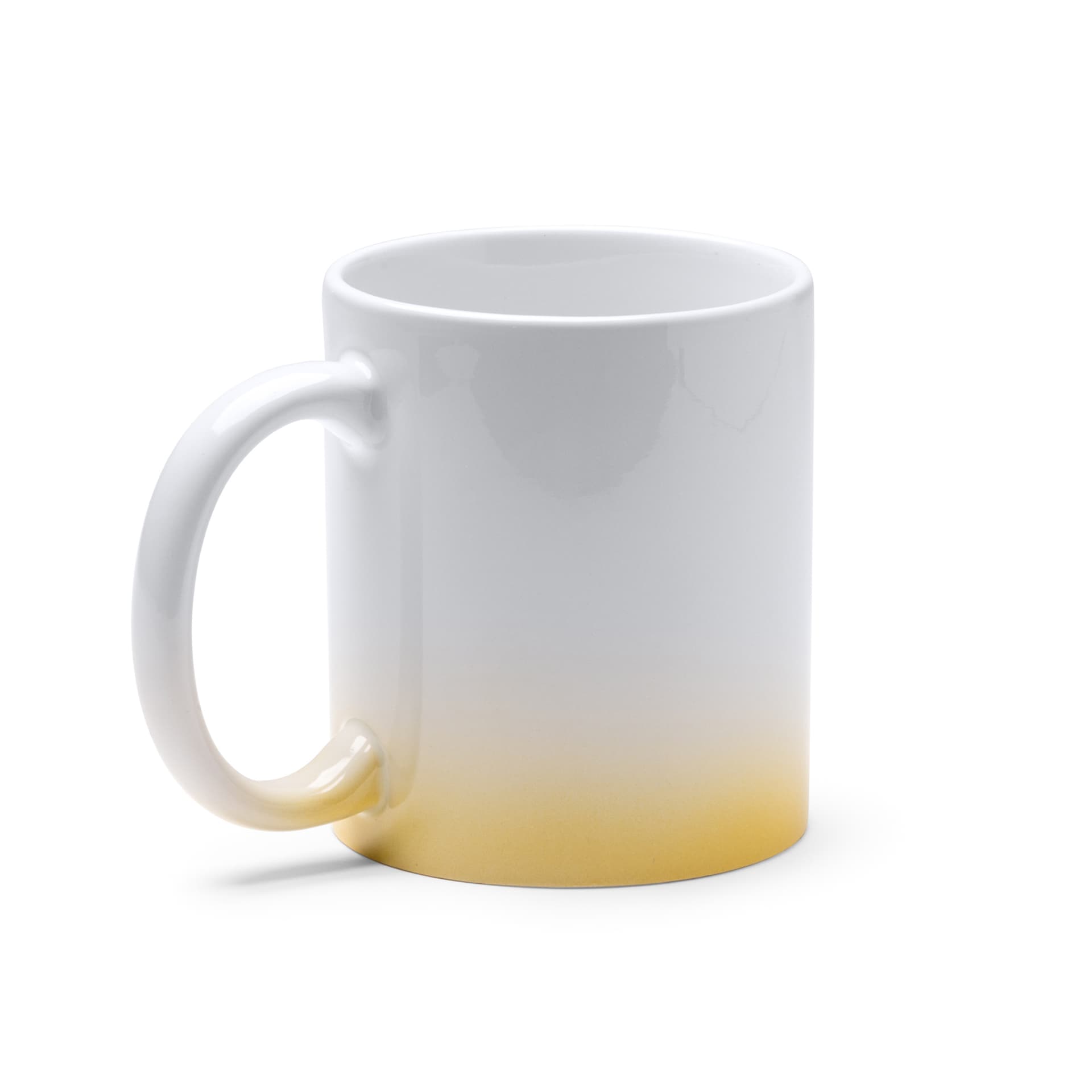 Taza de cerámica para sublimación 350 ml con efecto degradado