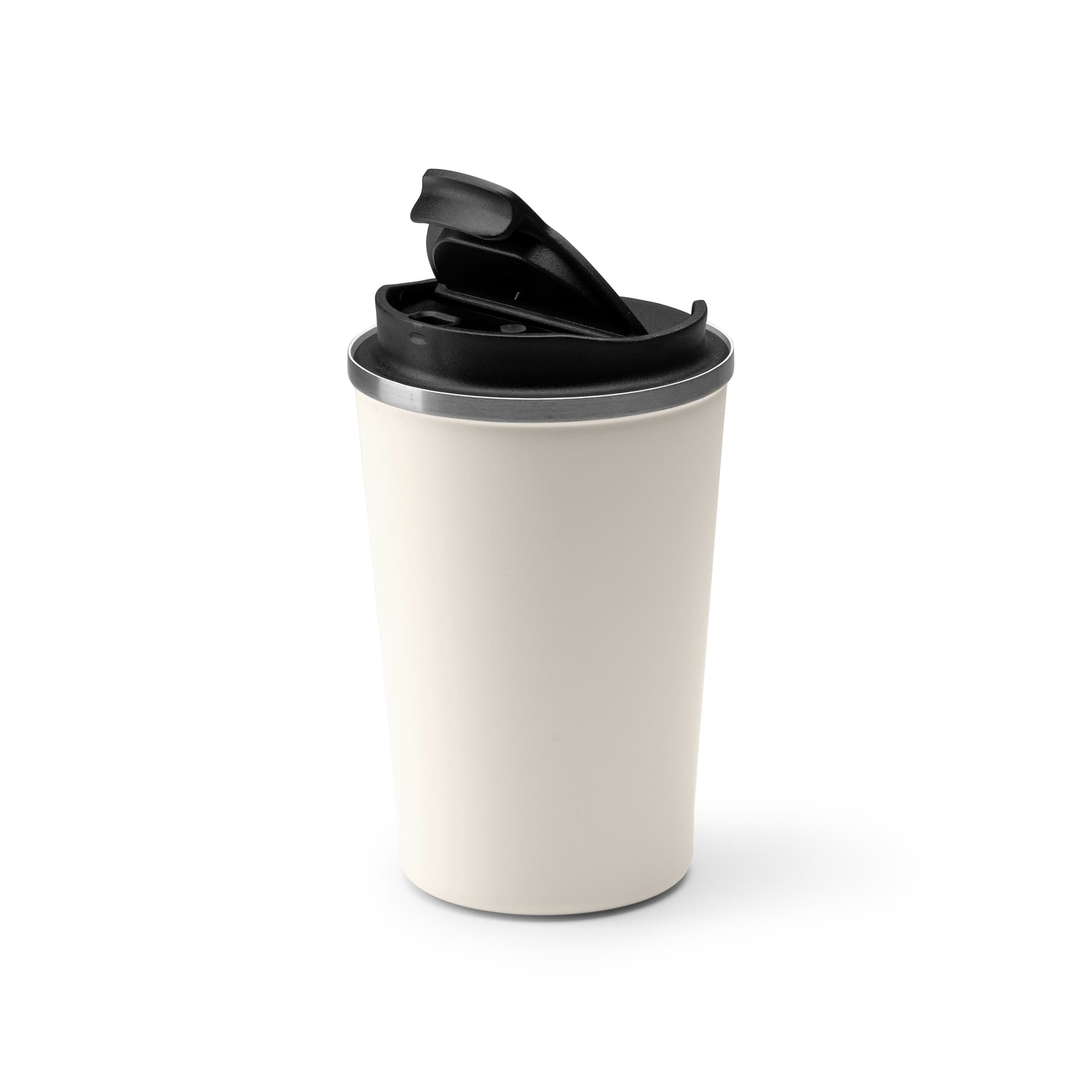 Vaso térmico de acero inoxidable 400 ml con tapa antiderrame