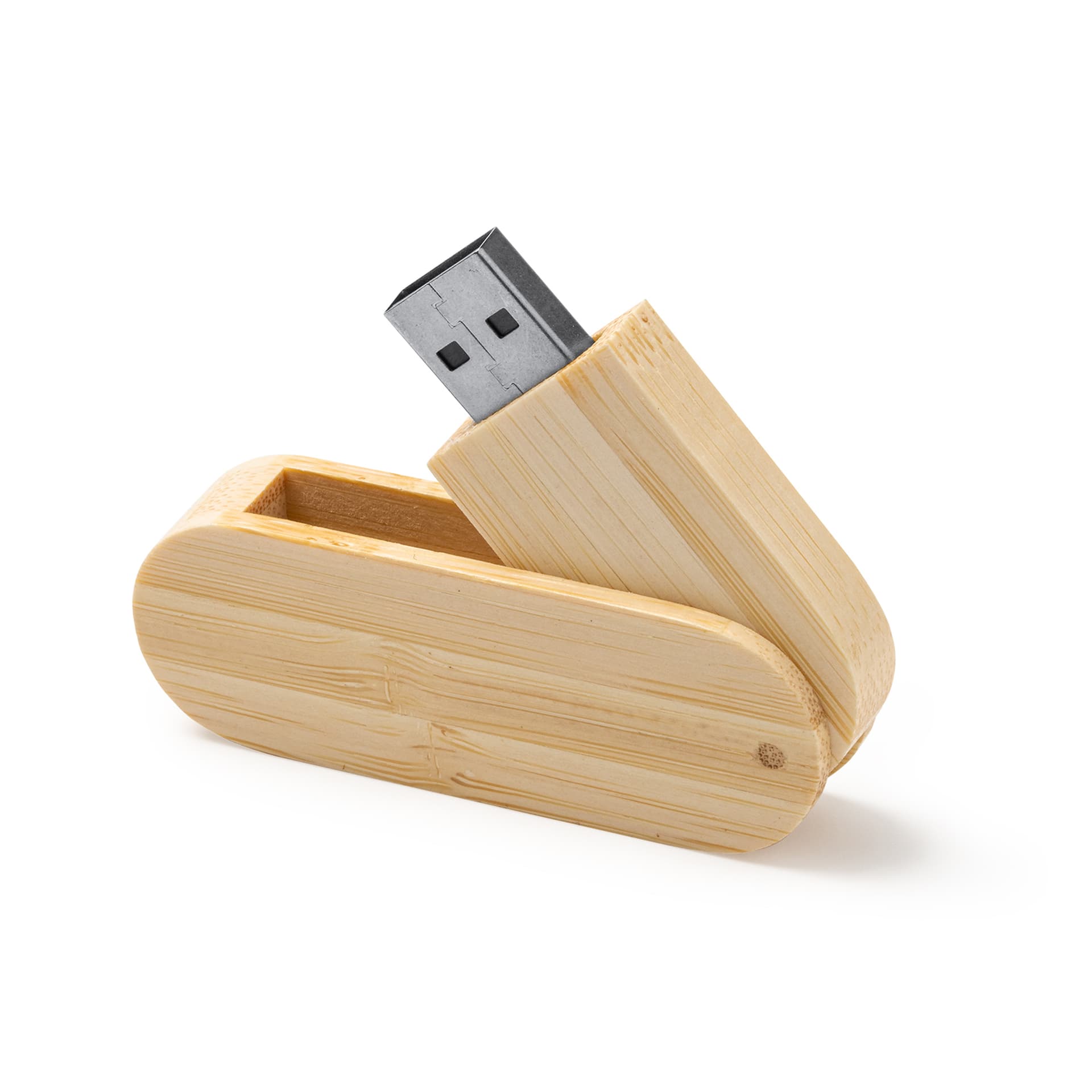 Memoria USB 16 GB de Bambú Natural, Ecológica y Compacta