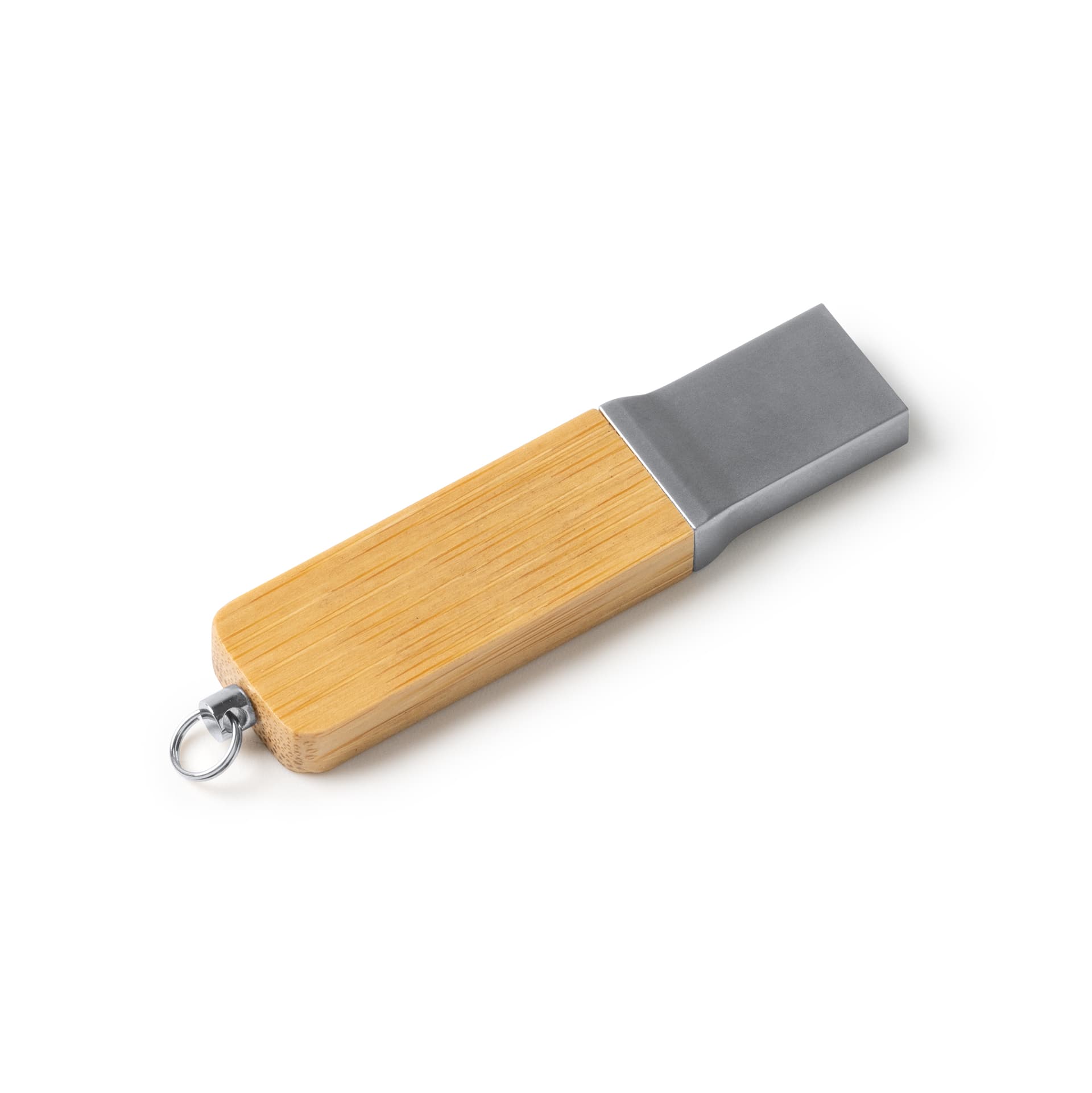 Memoria USB de 16 GB en bambú ecológico para almacenamiento seguro