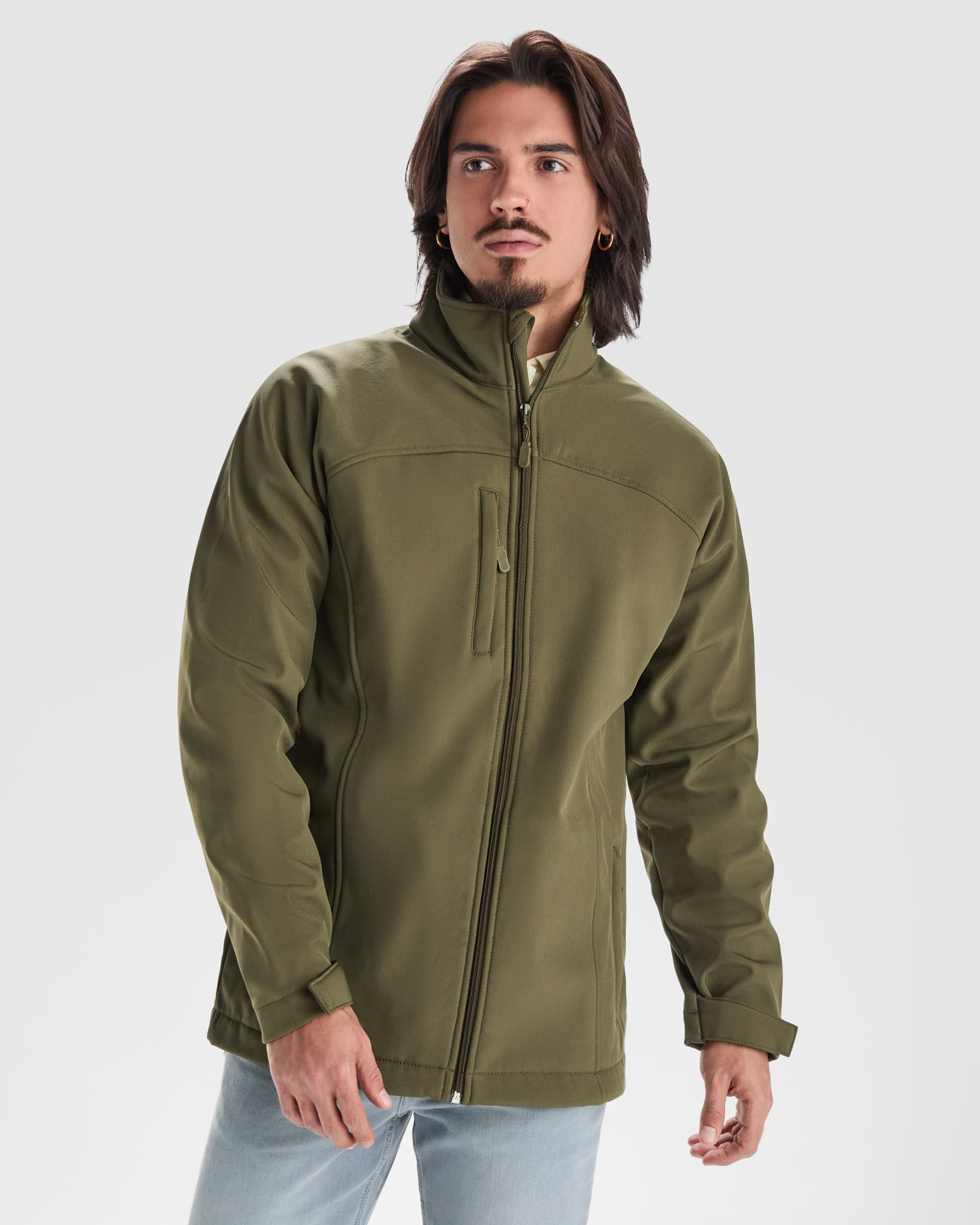 Chaqueta softshell personalizada resistente al agua y cálida