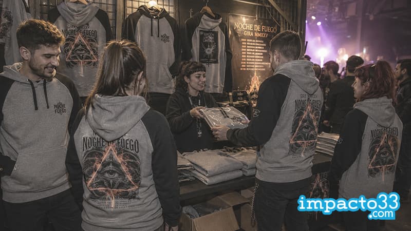 Sudaderas con Capucha Personalizadas Merchandising de Artistas y Bandas