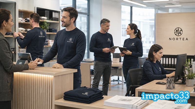 camisetas manga larga para Uniformes Corporativos Otoño-Invierno