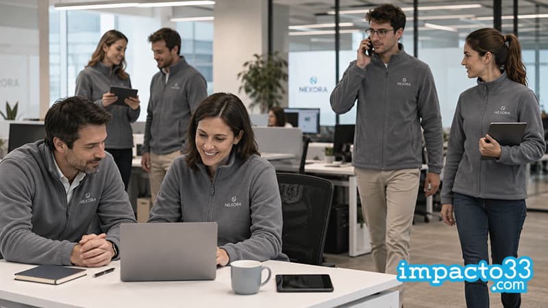 chaquetas polares personalizadas para Oficinas Corporativas Entornos Profesionales