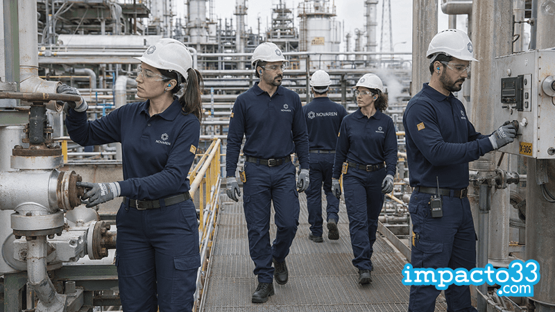 polos inifugos personalizados Operadores plantas procesamiento petróleo