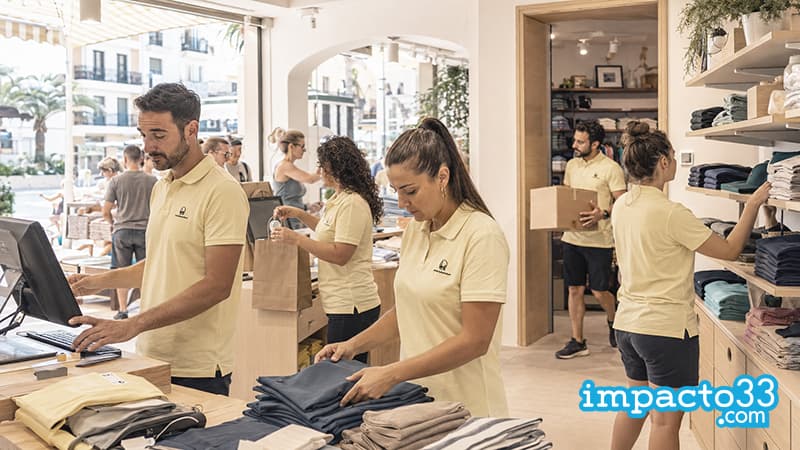 polos manga corta para personalizar Retail Zonas Turísticas Cálidas